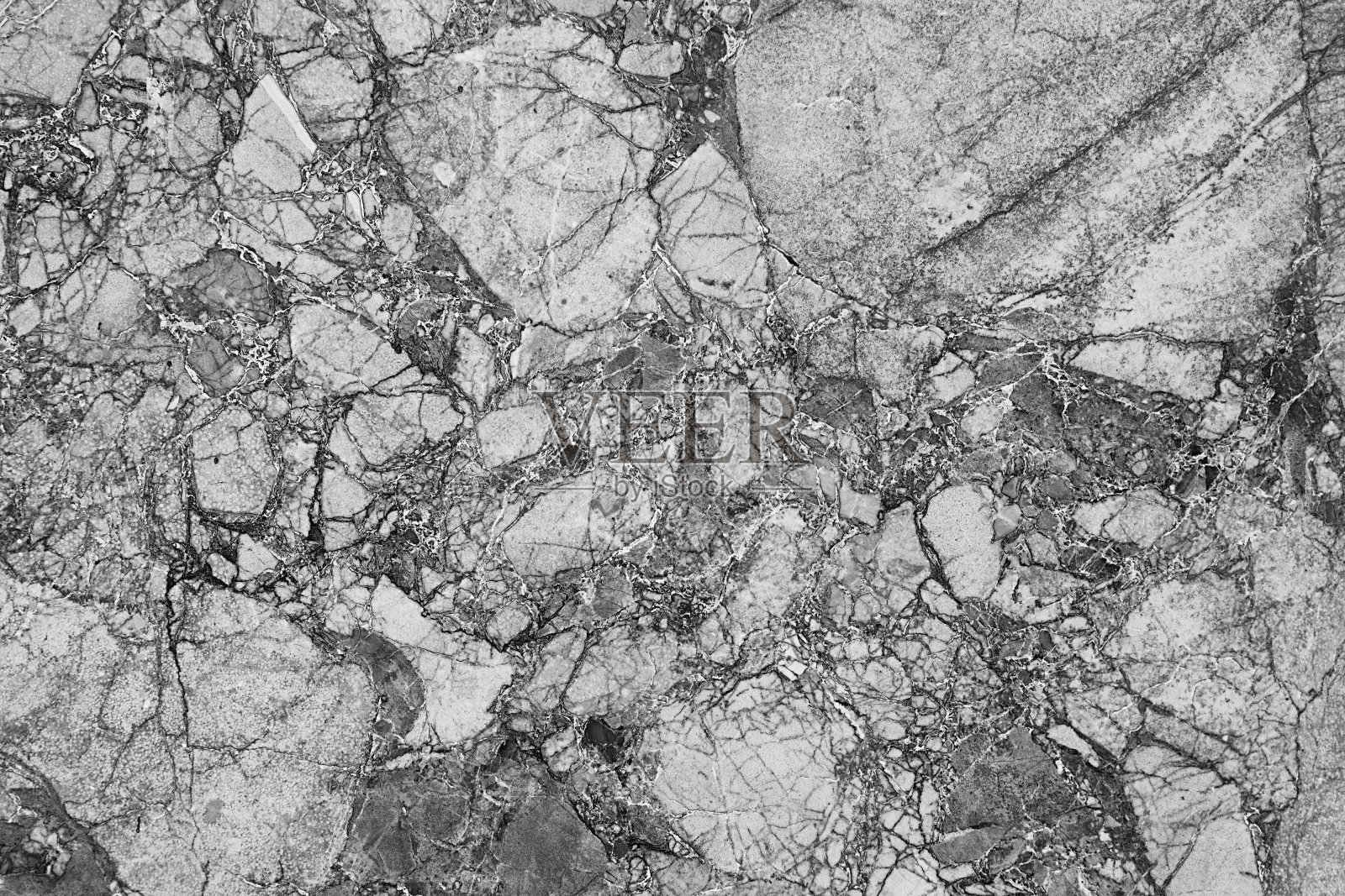 黑色和白色大理石图案纹理背景照片摄影图片