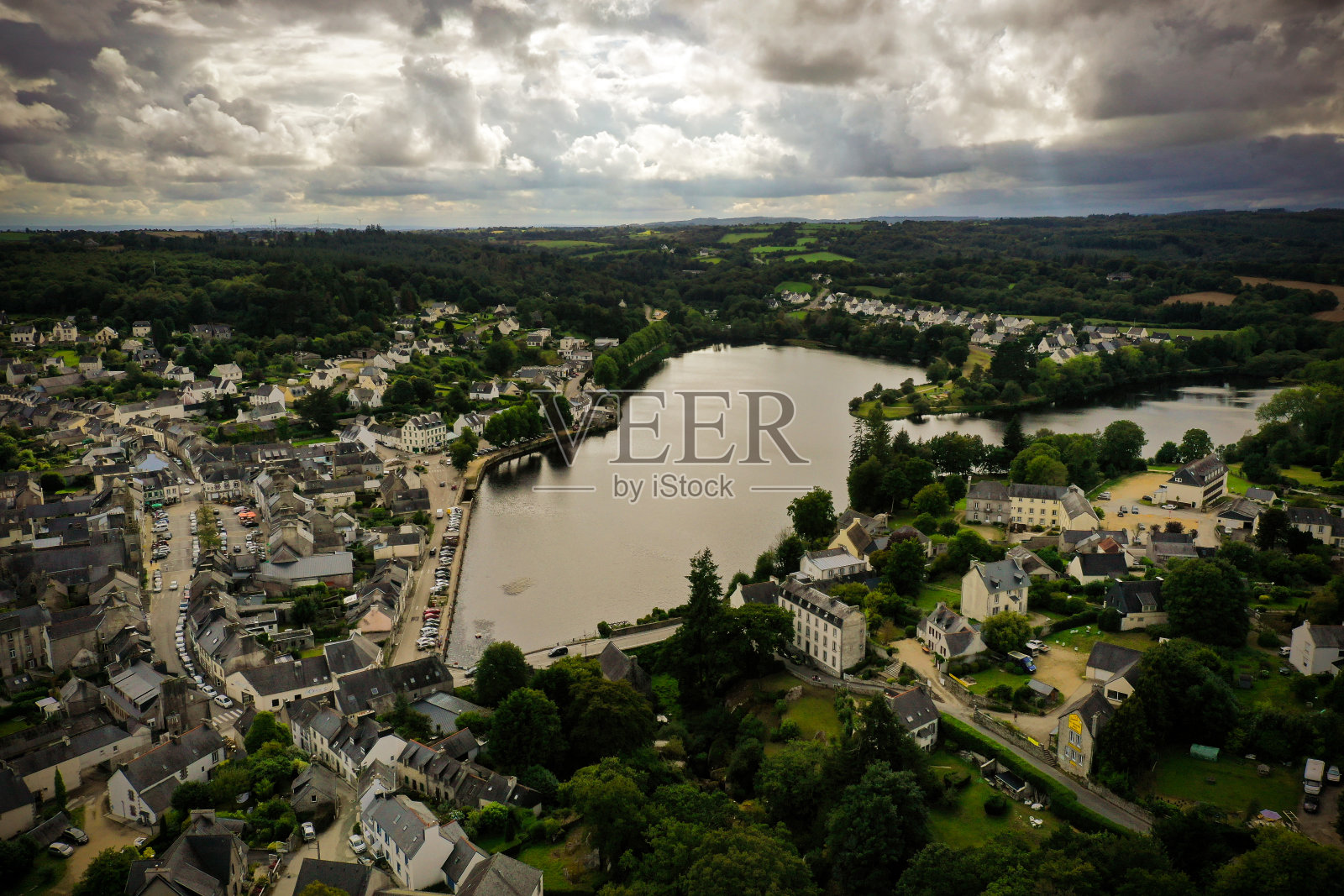 赫尔山羊城的鸟瞰图照片摄影图片