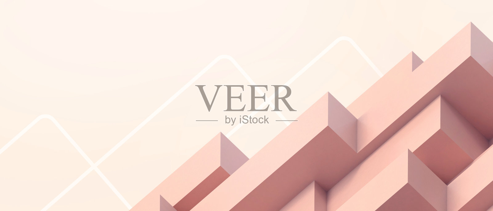 抽象的创意。未来主义几何形状的商业概念和极小与竞赛的黄色。复制空间，数字，横幅-3d渲染照片摄影图片