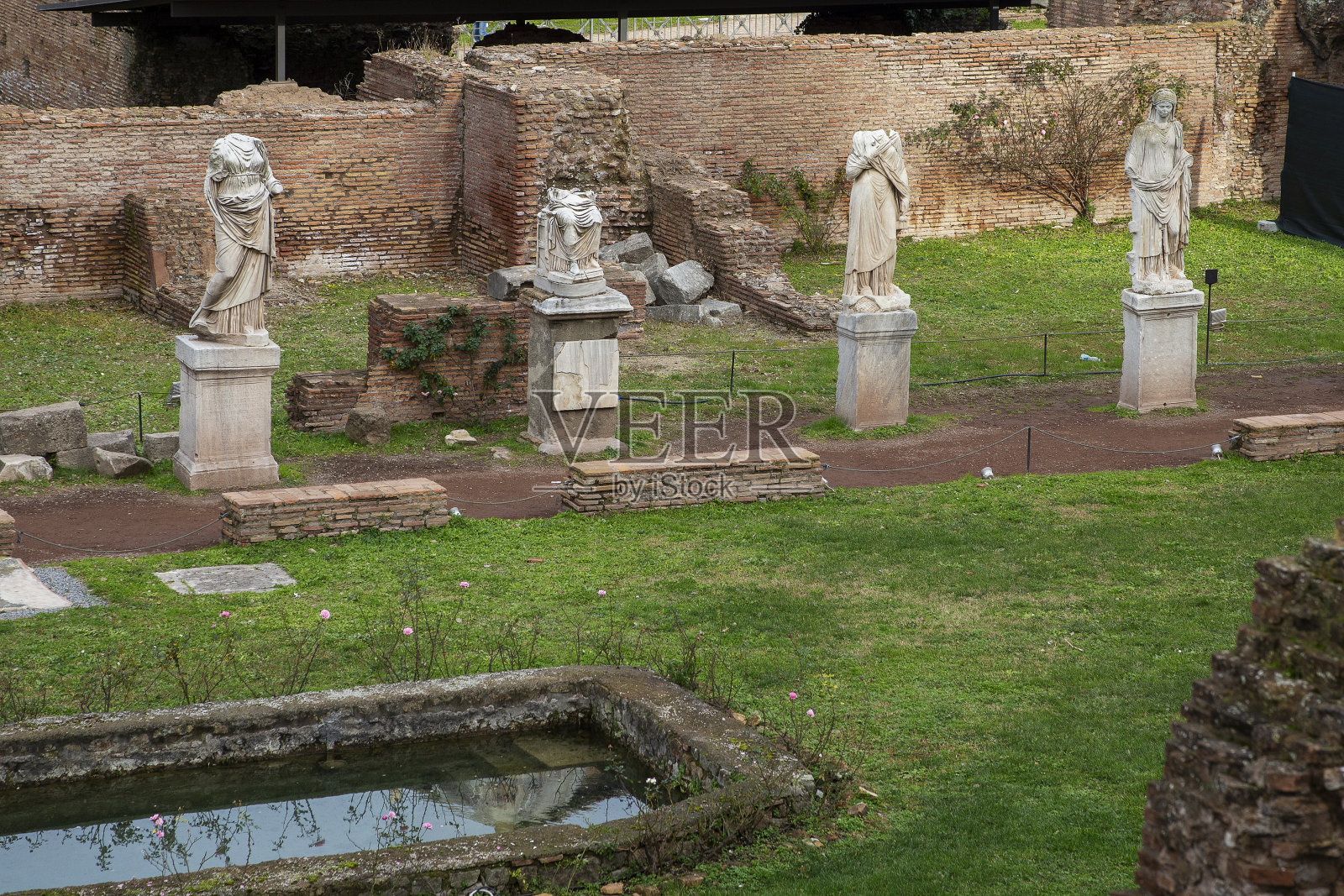 罗马广场废墟，罗马，意大利照片摄影图片