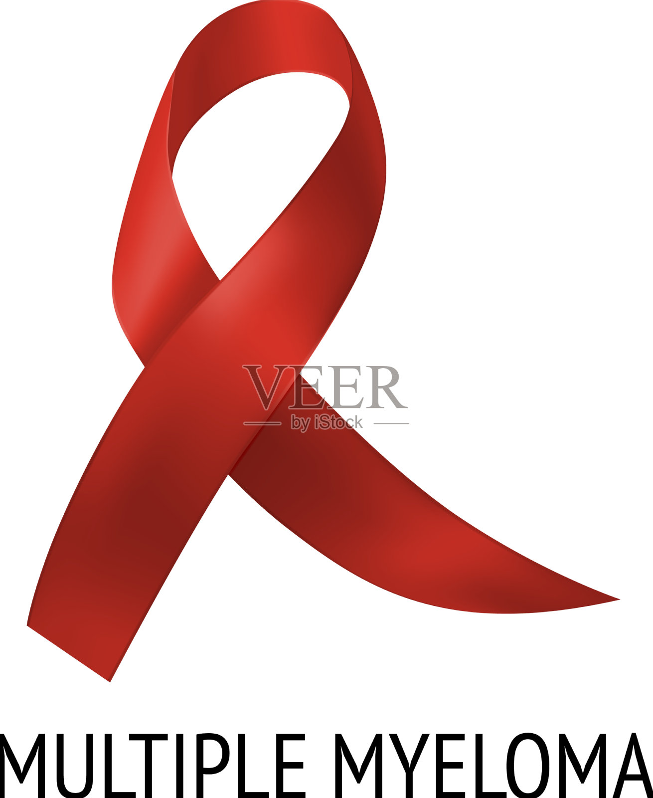 多发性骨髓瘤带状成分插画图片素材