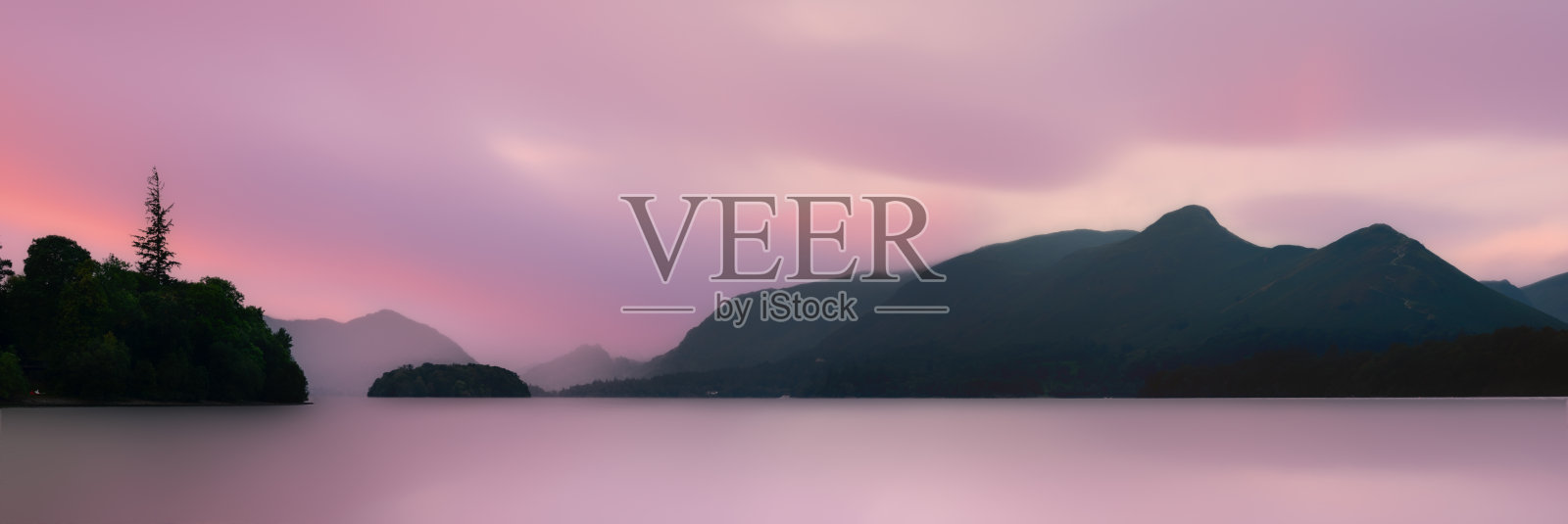 湖的日出照片摄影图片