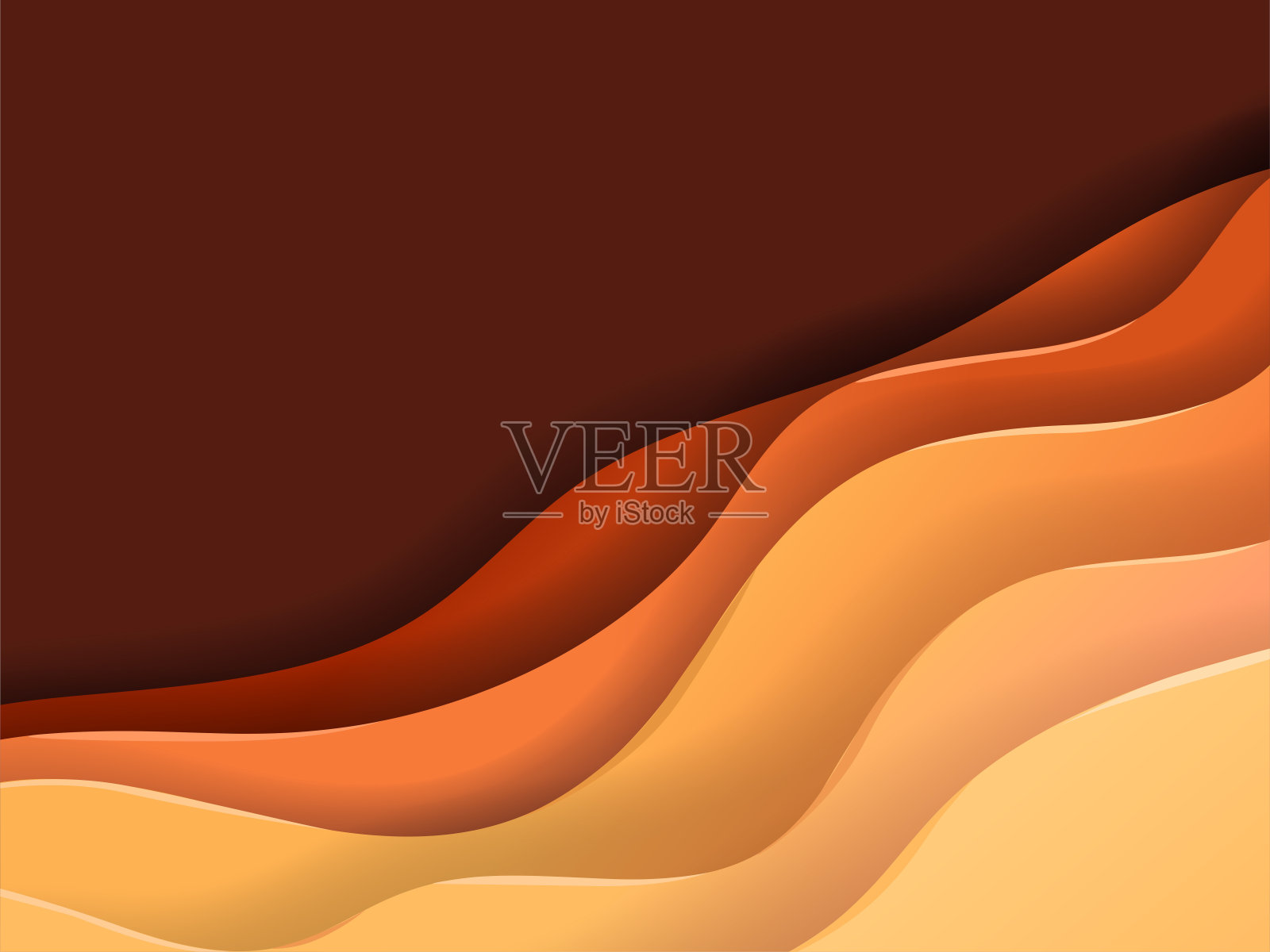 抽象矢量背景的颜色层插画图片素材