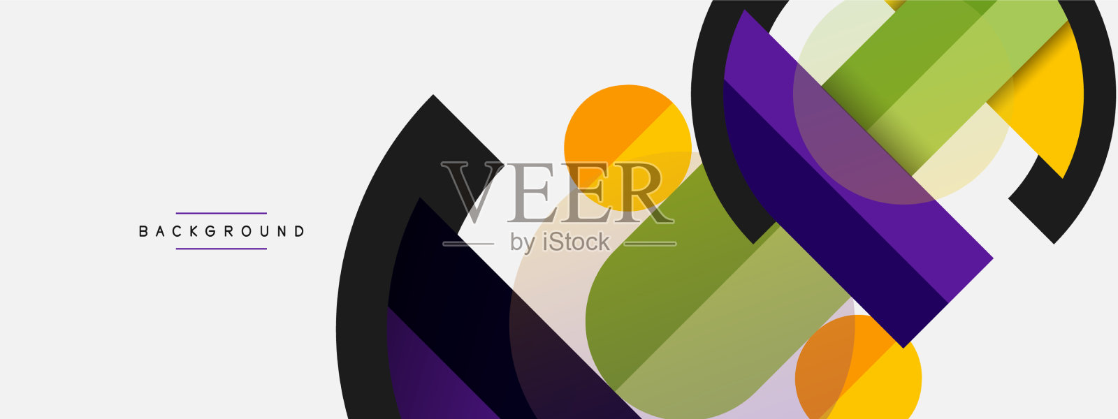 几何形状构成抽象的背景插画图片素材