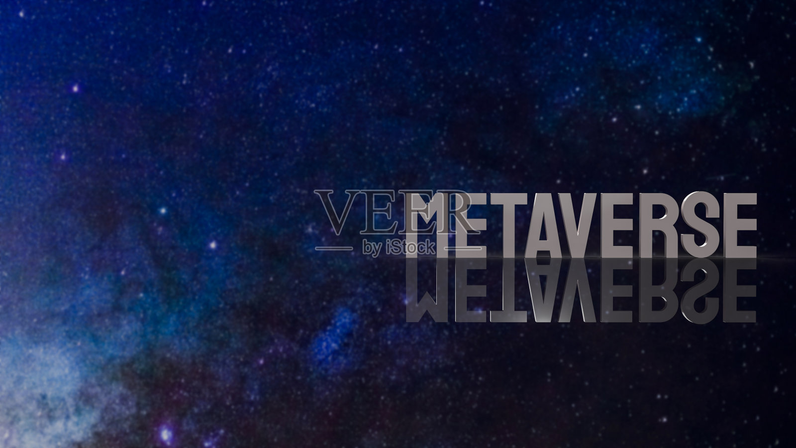 空间上的元宇宙用于技术或商业概念的3d渲染照片摄影图片