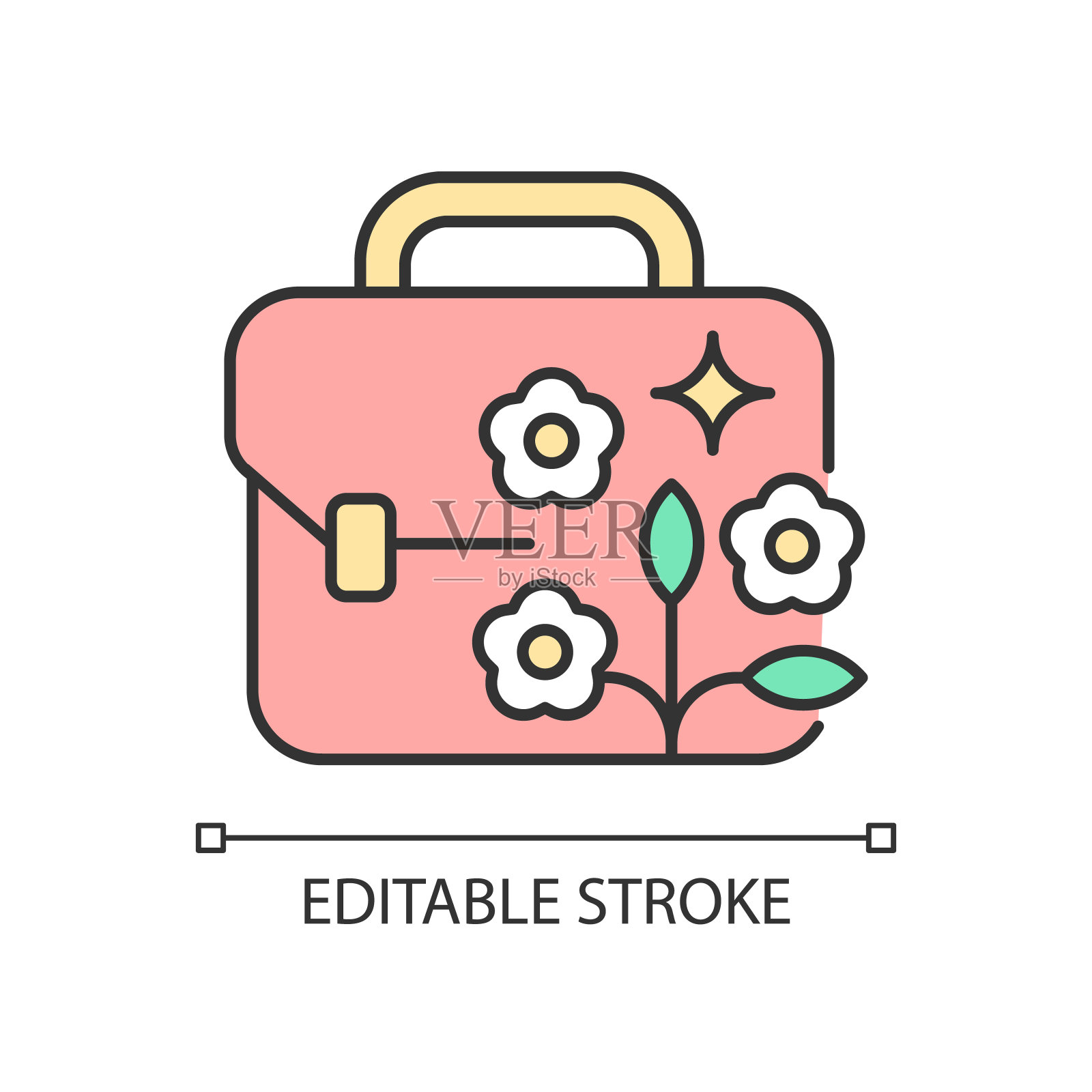 欣欣向荣的小型企业RGB彩色图标插画图片素材