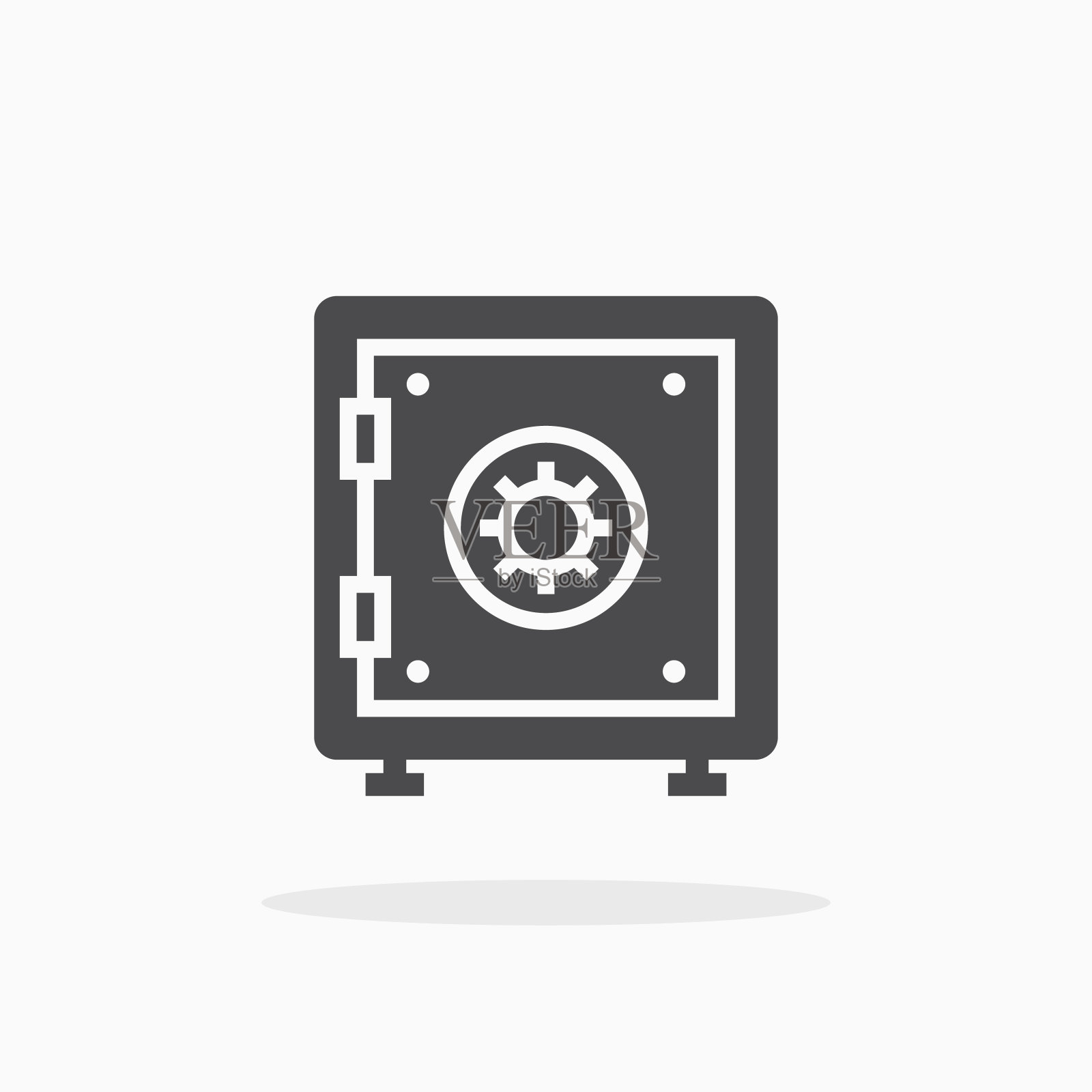 安全的图标。图标素材