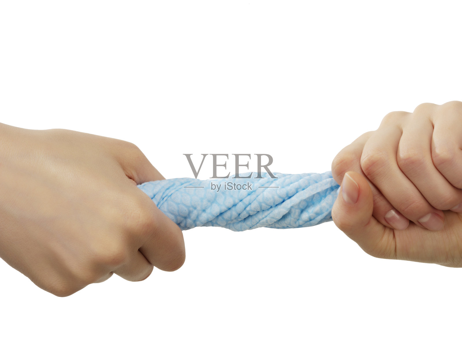 挤压清洁布照片摄影图片