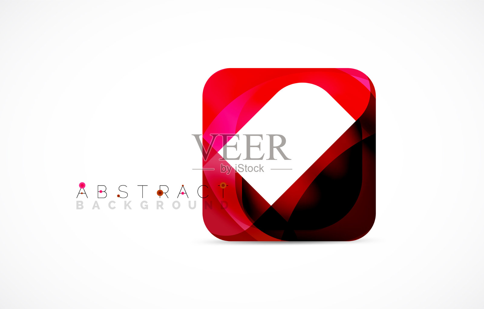 最小的背景抽象的正方形形状插画图片素材