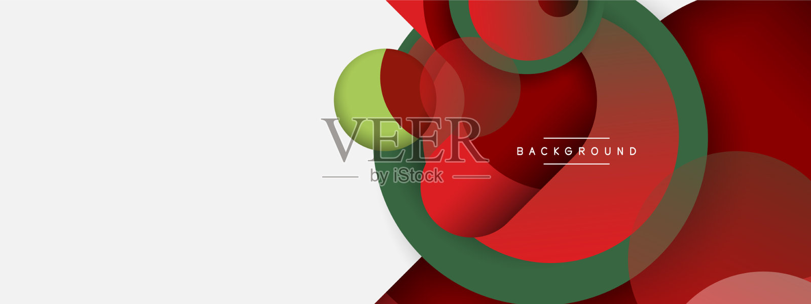 圆形的形状是最小的几何图形插画图片素材