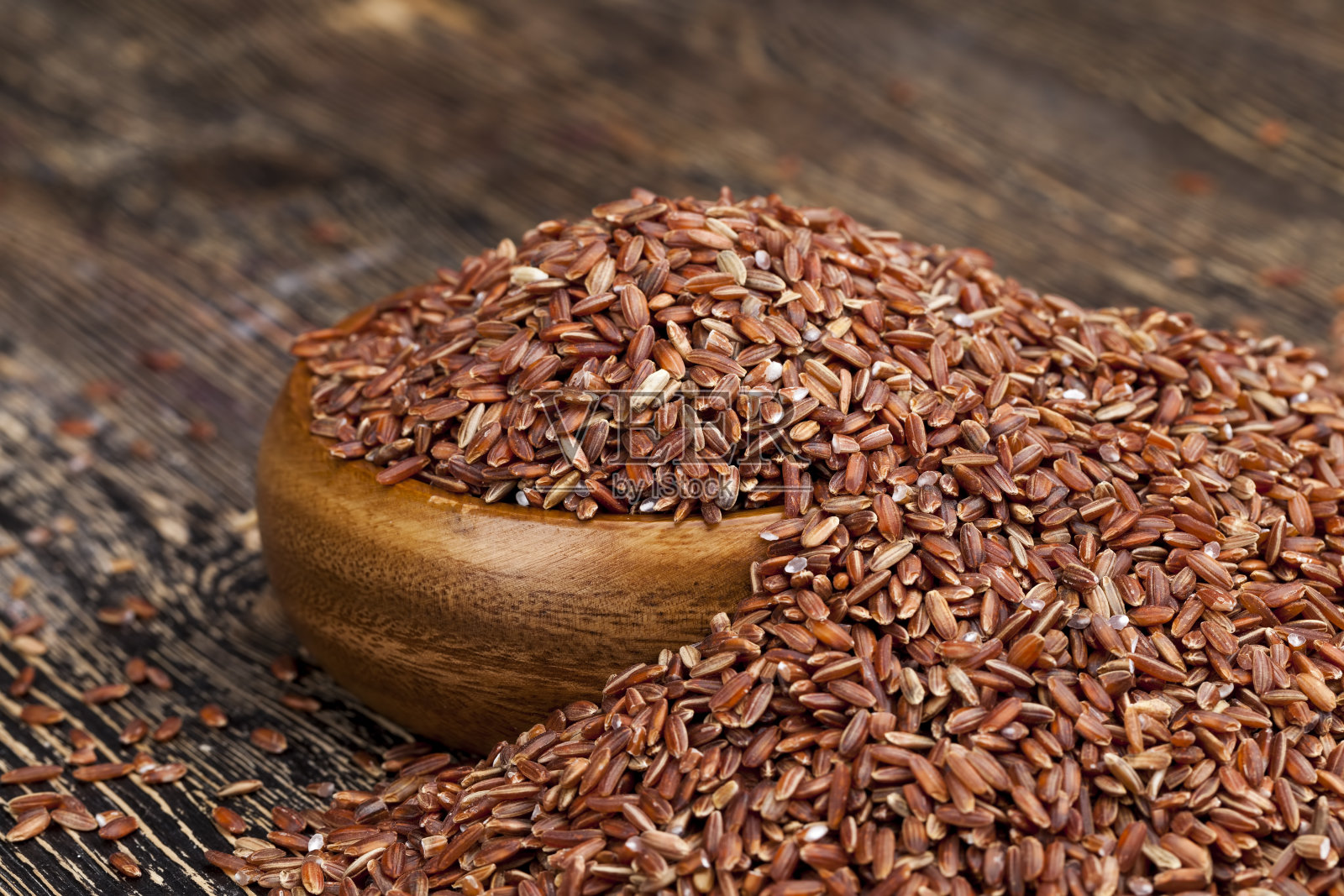 生生红米，未剥皮照片摄影图片