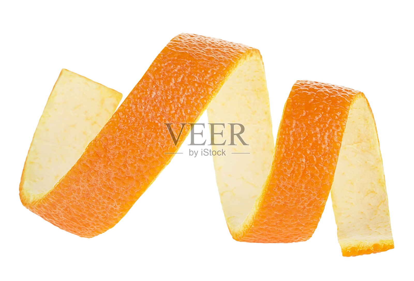 柑橘类的水果。成熟的橘皮孤立在白色的背景上。橘皮。照片摄影图片