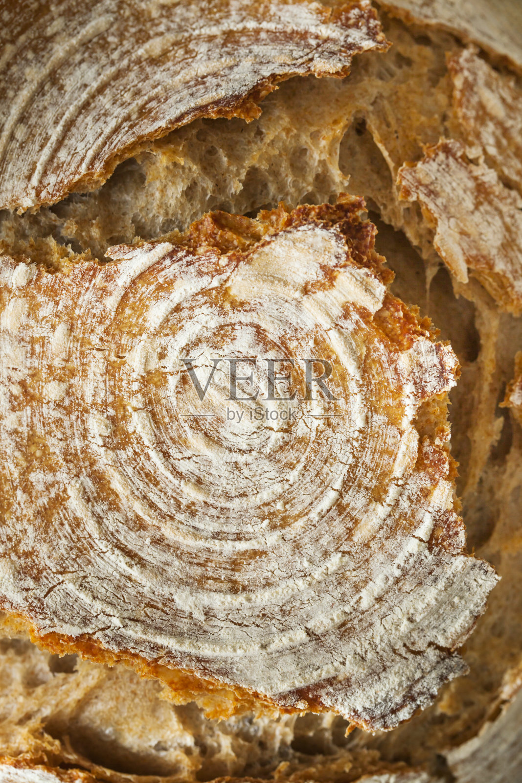 自制的黑麦面包照片摄影图片