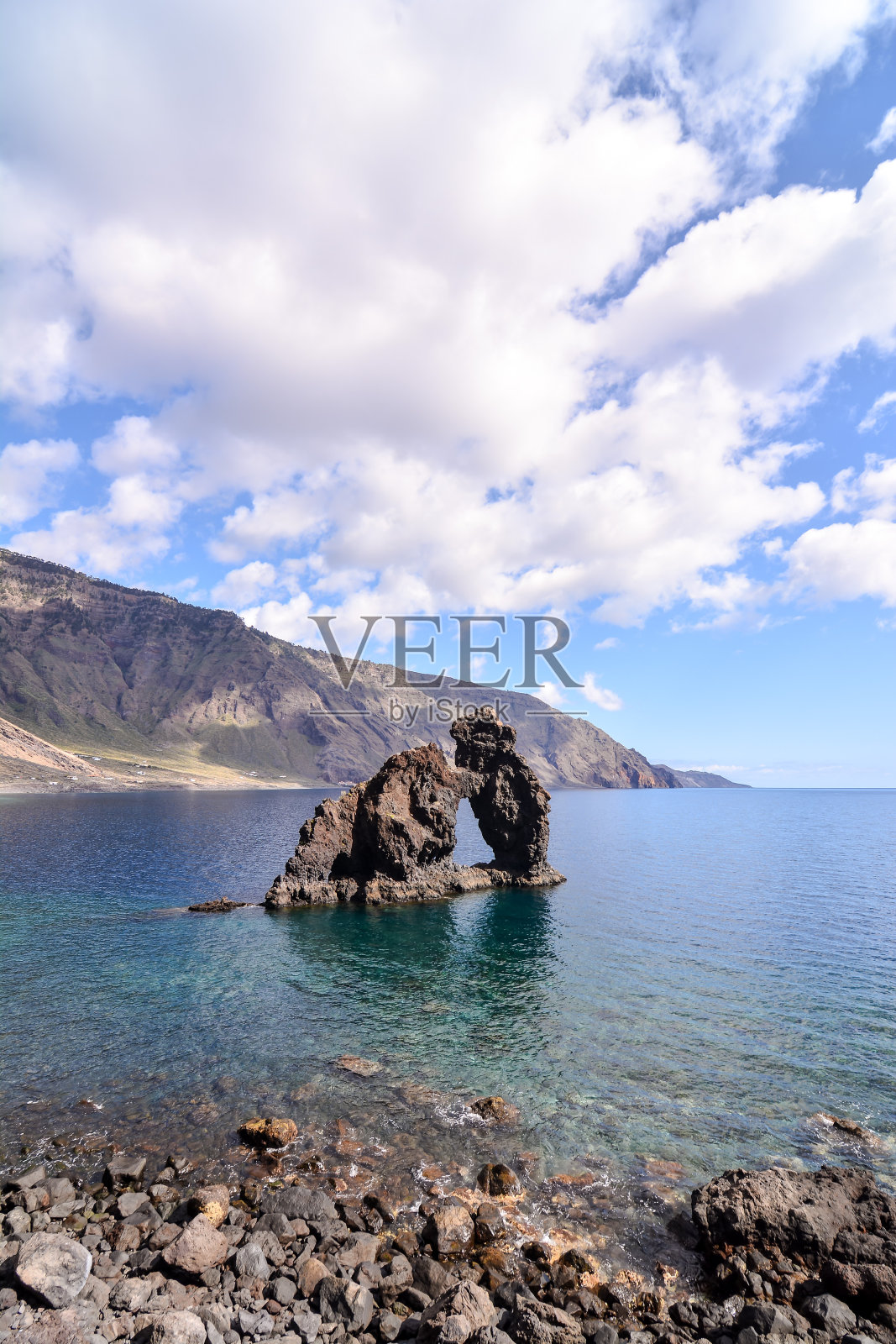 El Hierro的Roque de Bonanza海滩照片摄影图片