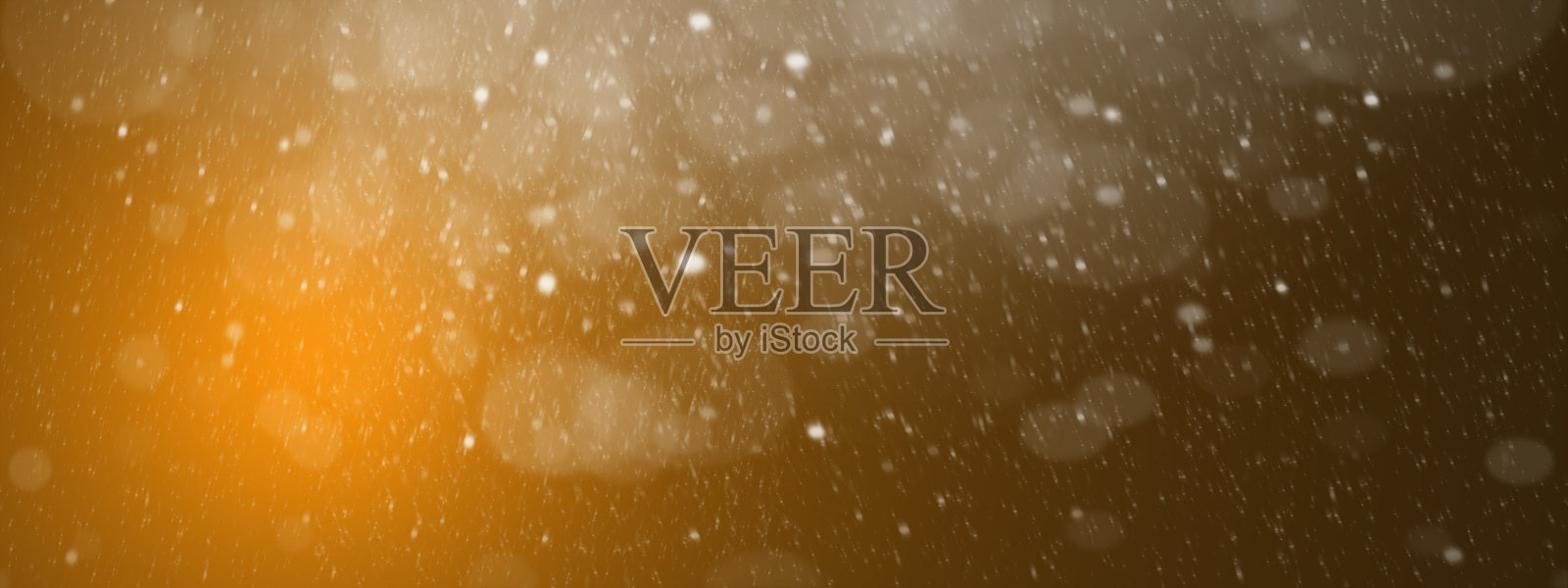 金色与橙色的光和闪光在黑色暗的背景照片摄影图片