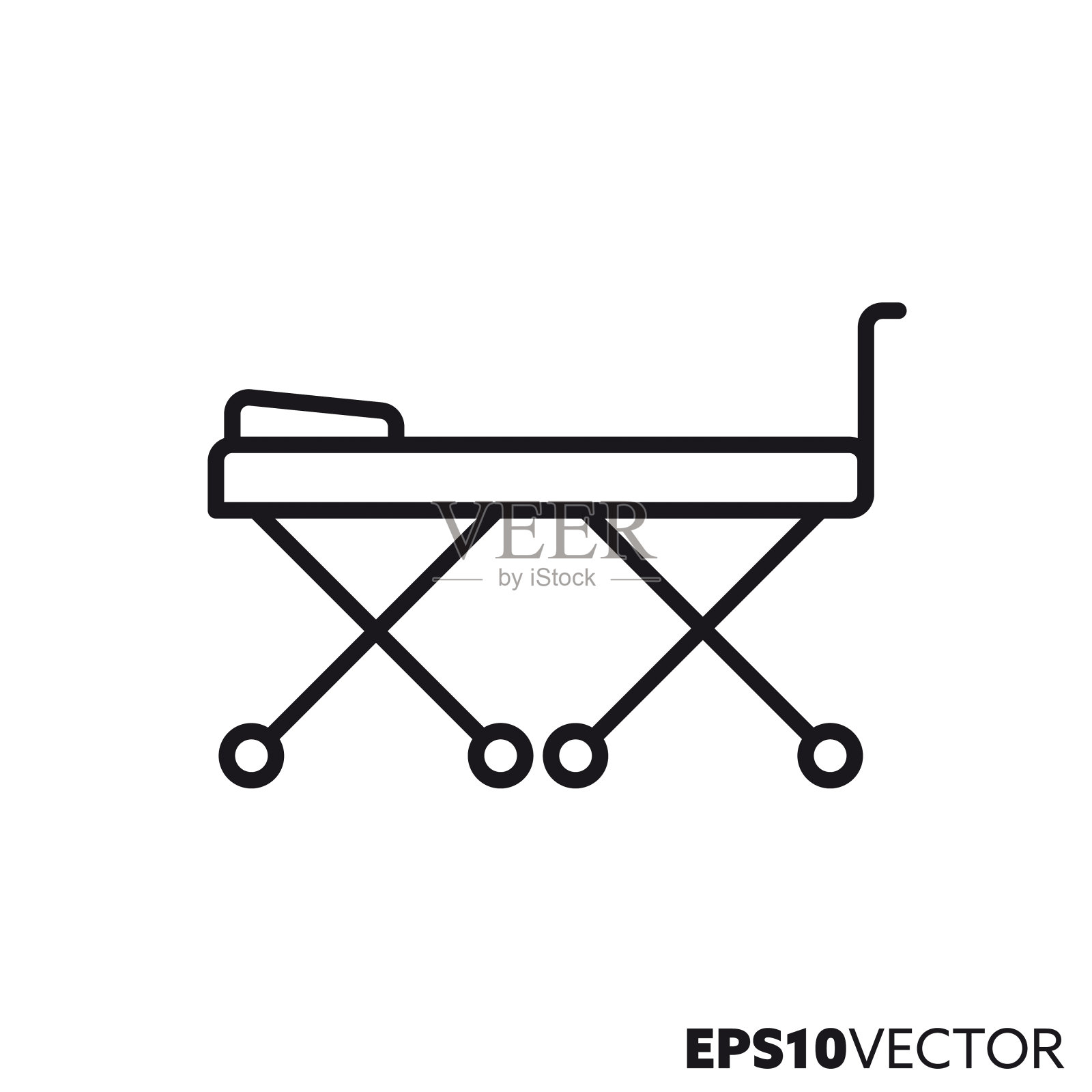 拉伸矢量线图标插画图片素材