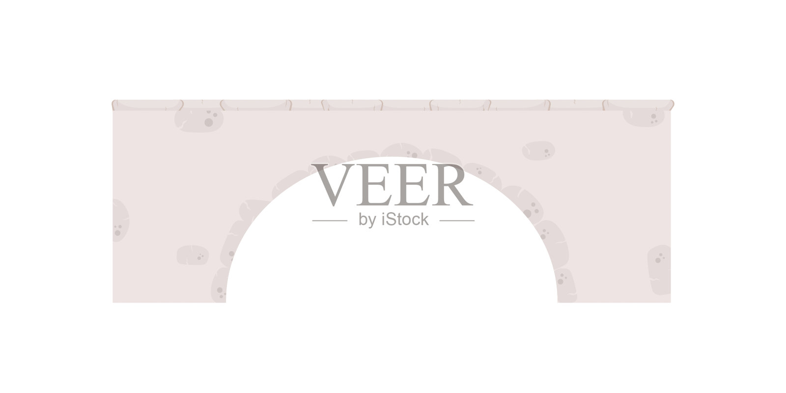 石桥股票矢量插图孤立的白色背景插画图片素材