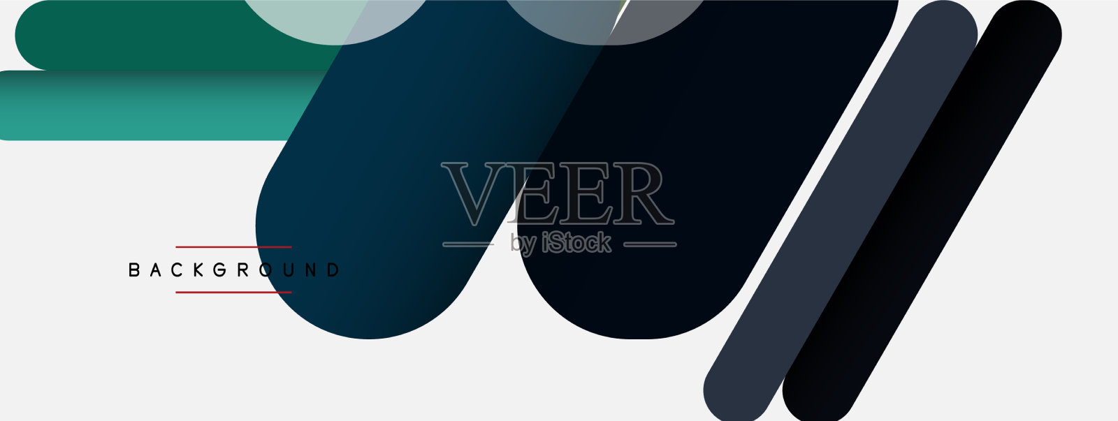 抽象背景圆形线条插画图片素材