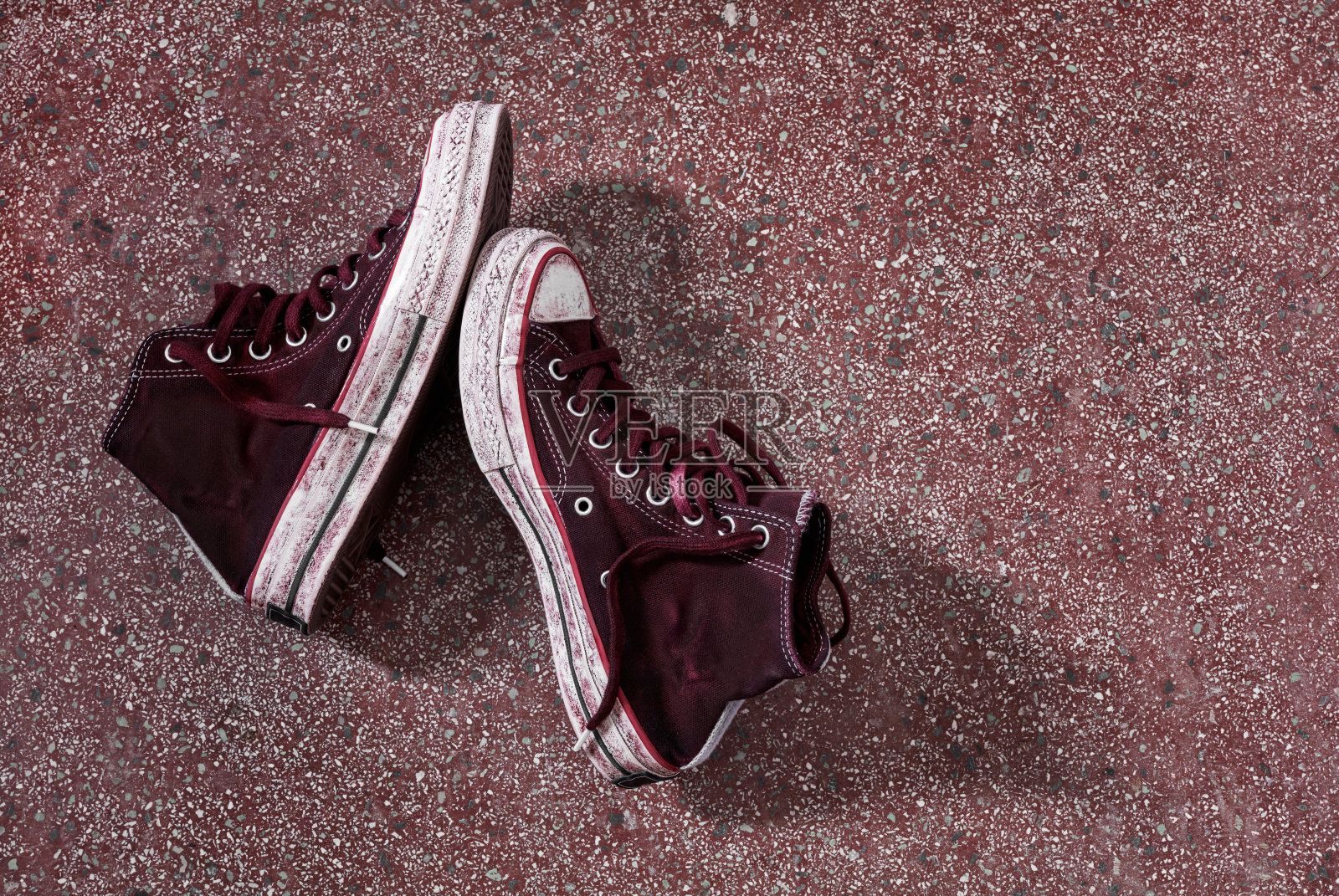 帆布鞋照片摄影图片