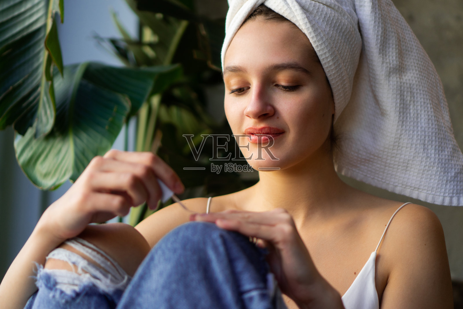 早上例行照片摄影图片