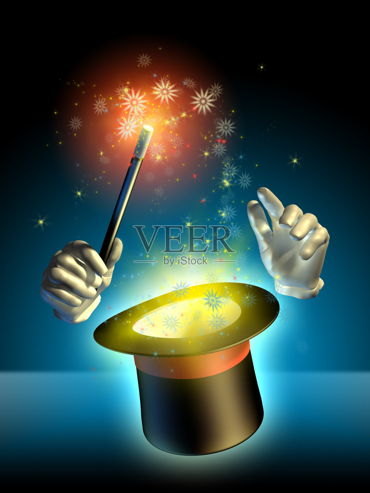 魔术师的把戏照片摄影图片