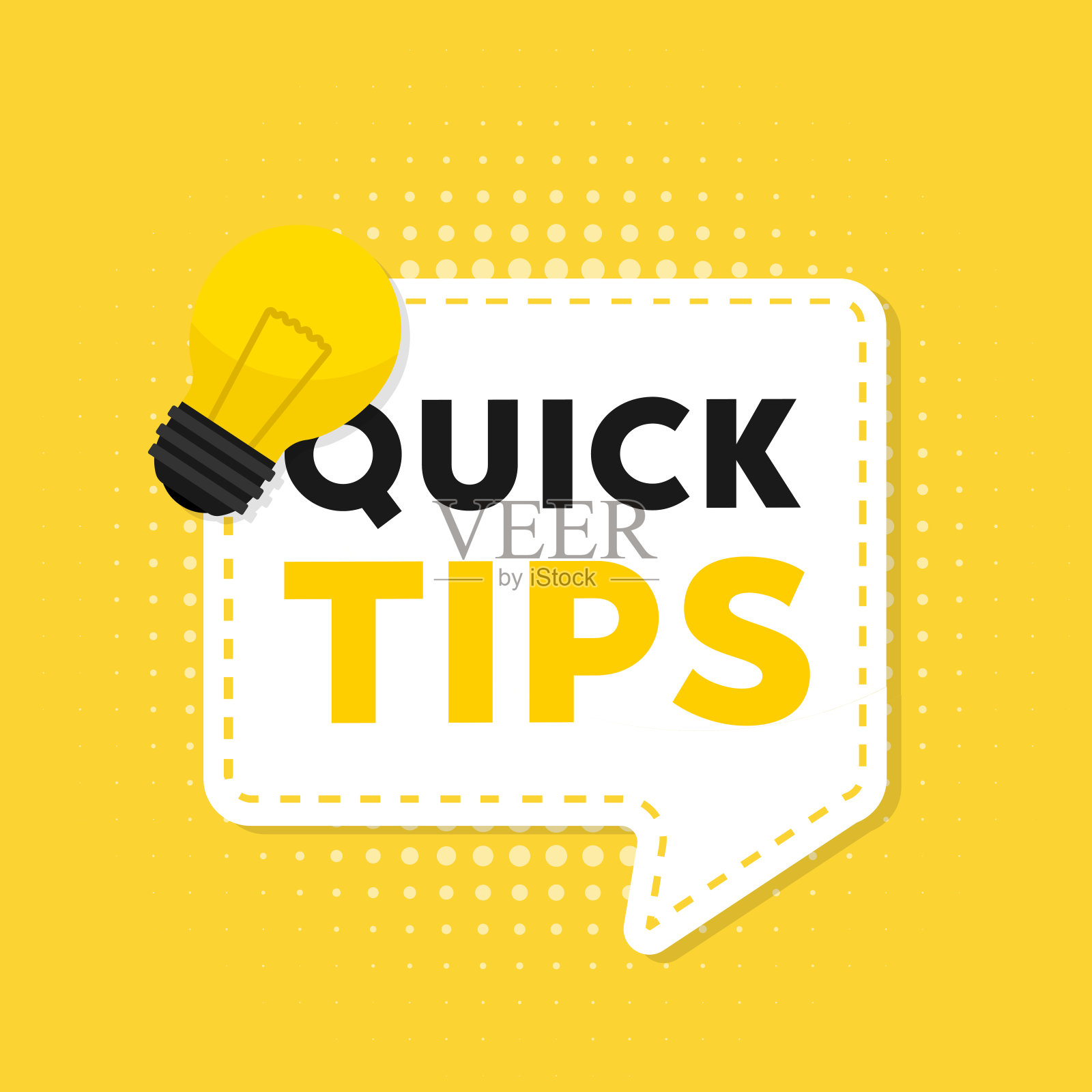 小贴士徽章。矢量图插画图片素材