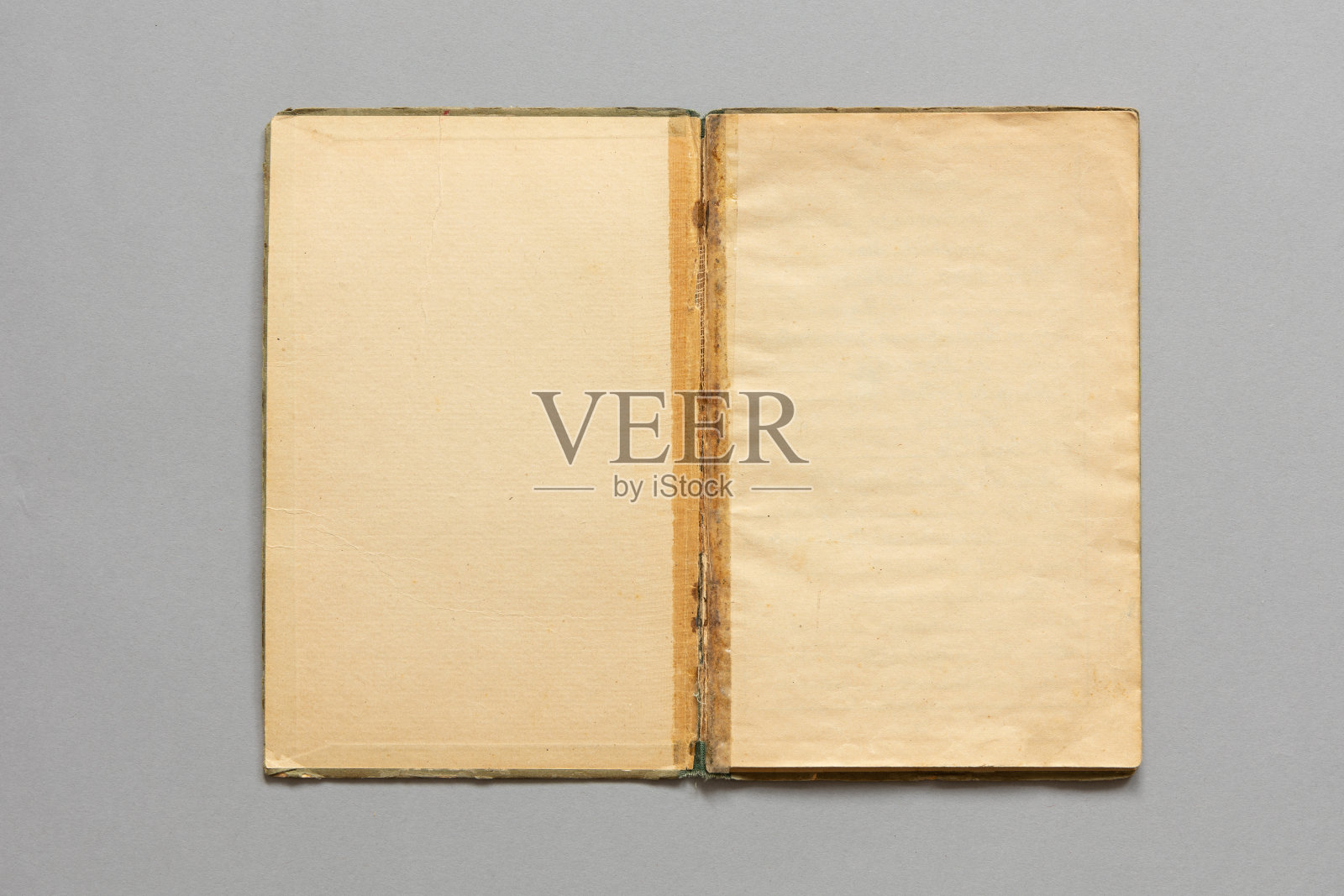 空白旧纸背景(开卷)照片摄影图片