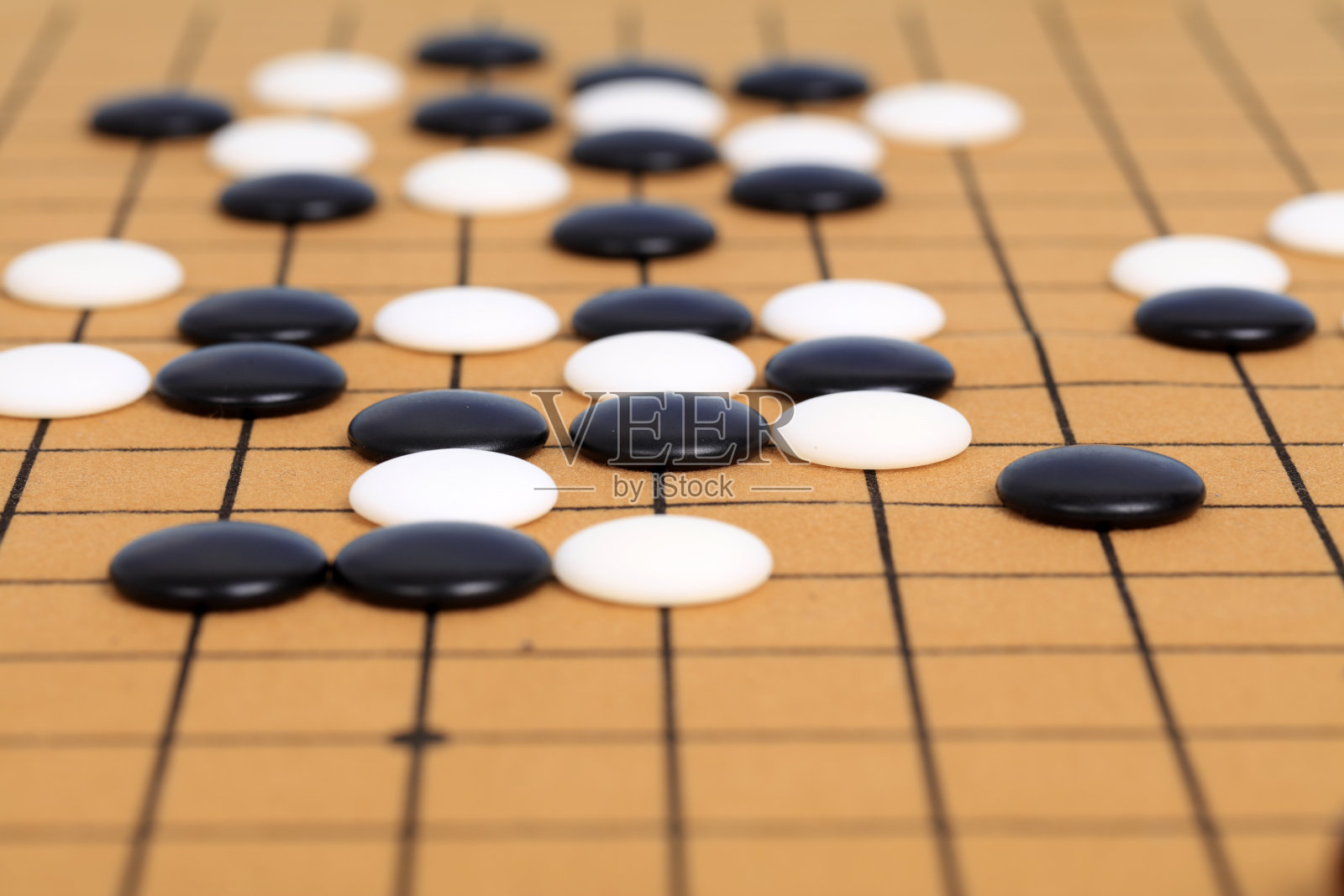 中国围棋，五子棋和围棋棋盘游戏照片摄影图片