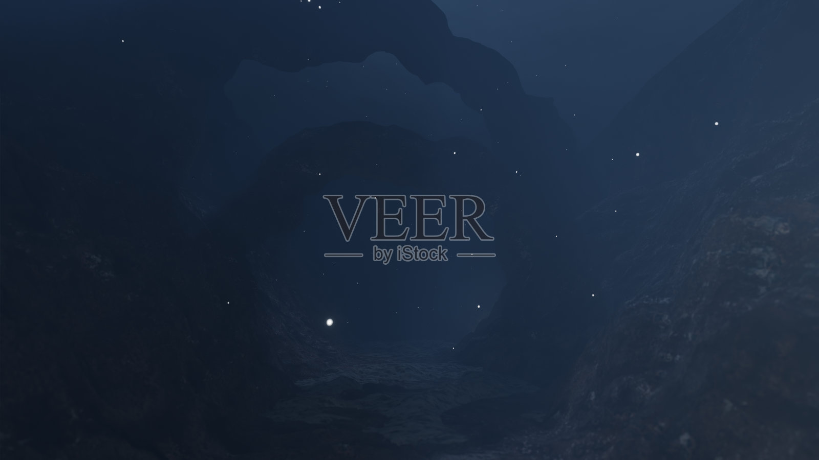 《深海之谷照片摄影图片