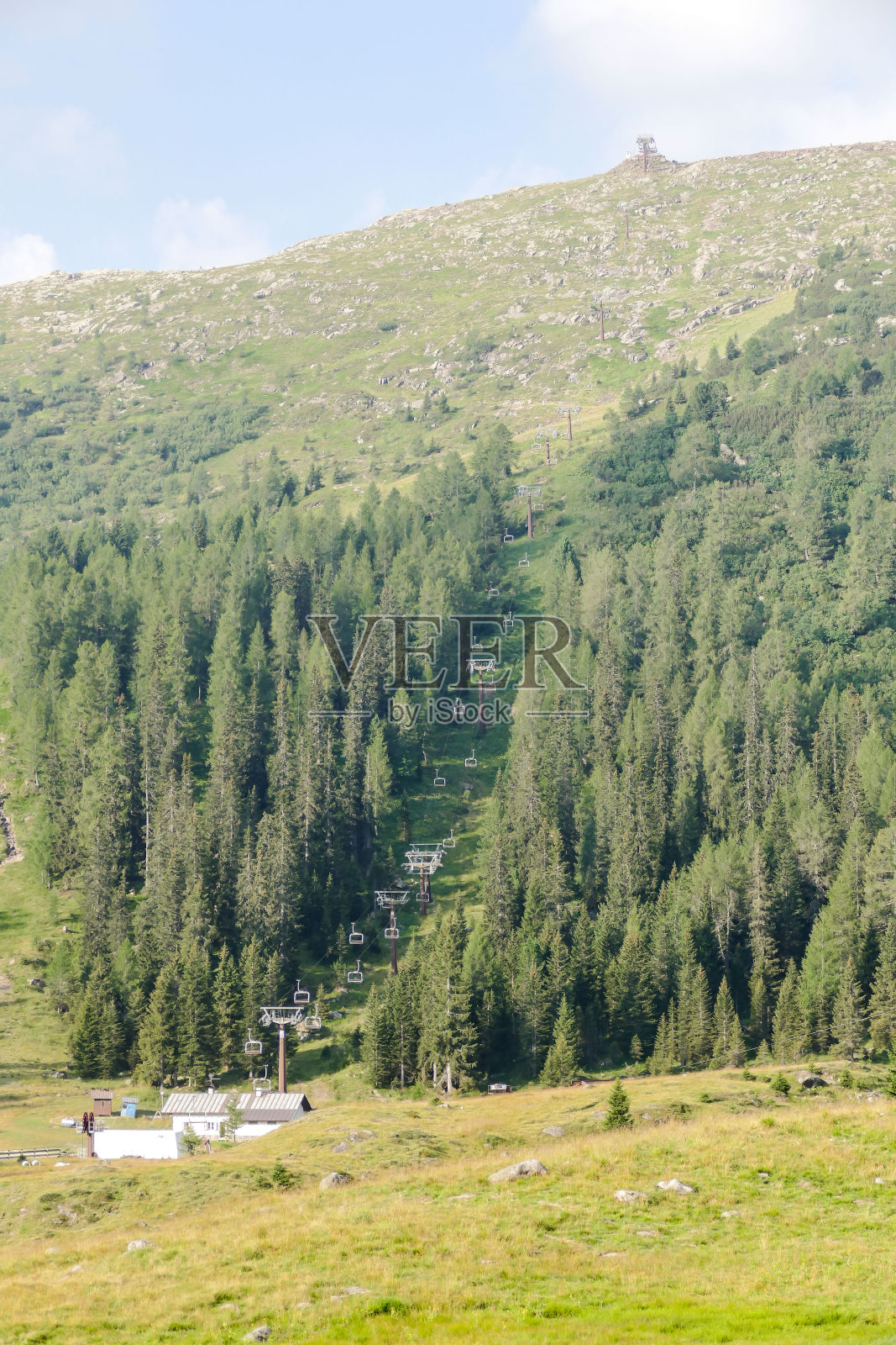 国家公园，拉瓦雷多Dolomites的三座山峰照片摄影图片