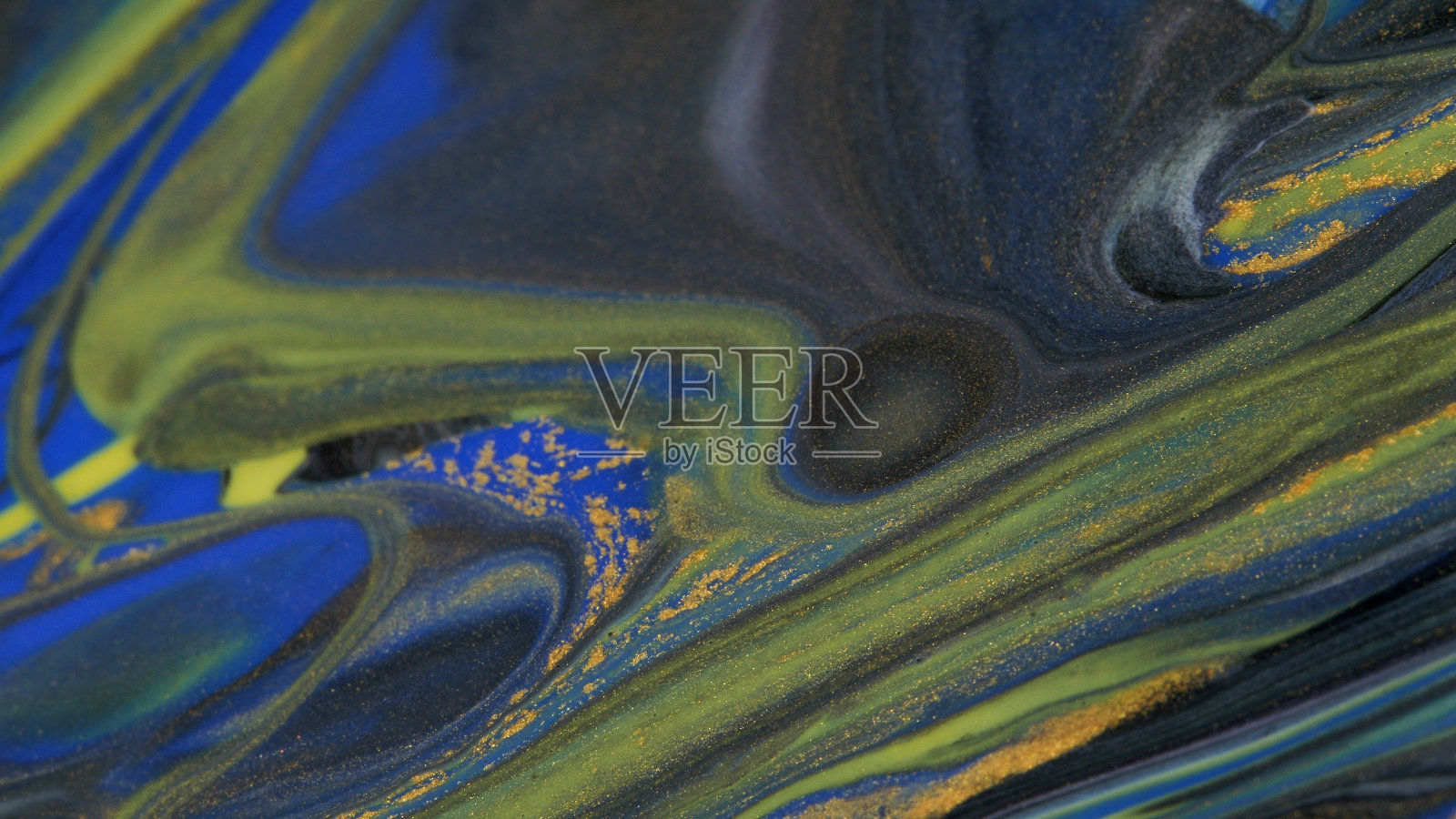 抽象色彩丰富的背景扩散色彩。抽象深色油漆背景。照片摄影图片