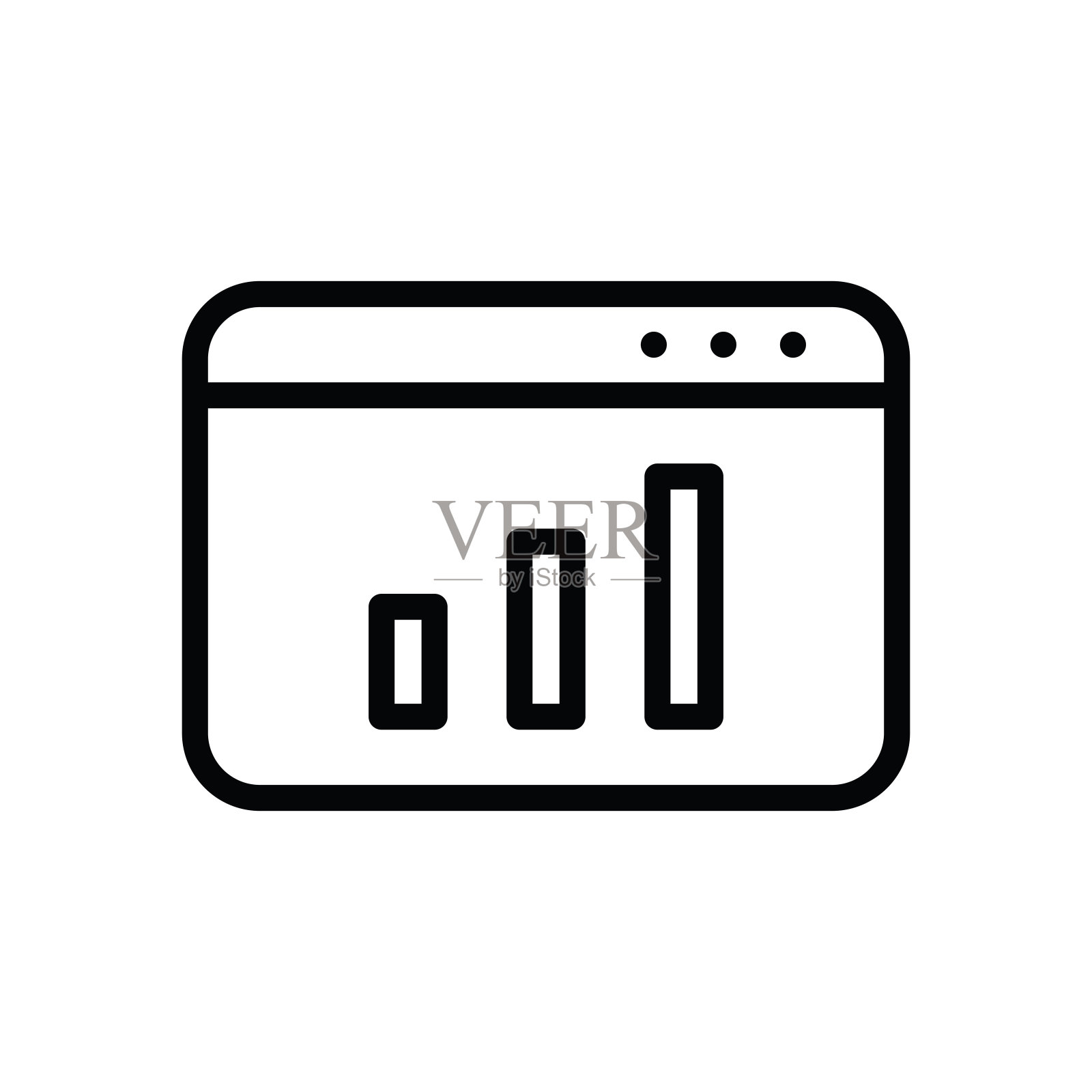 分析报告行图标图标素材