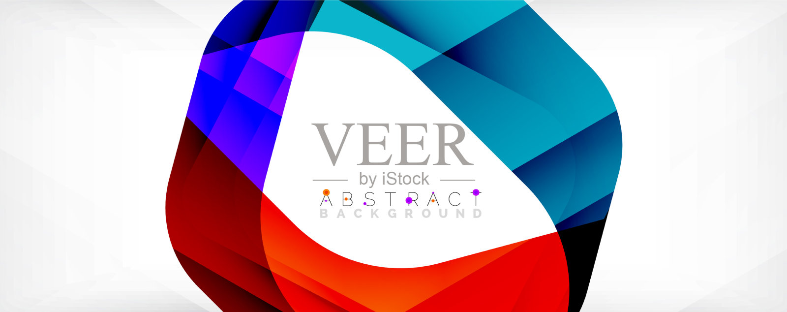 最小抽象背景-颜色重叠插画图片素材