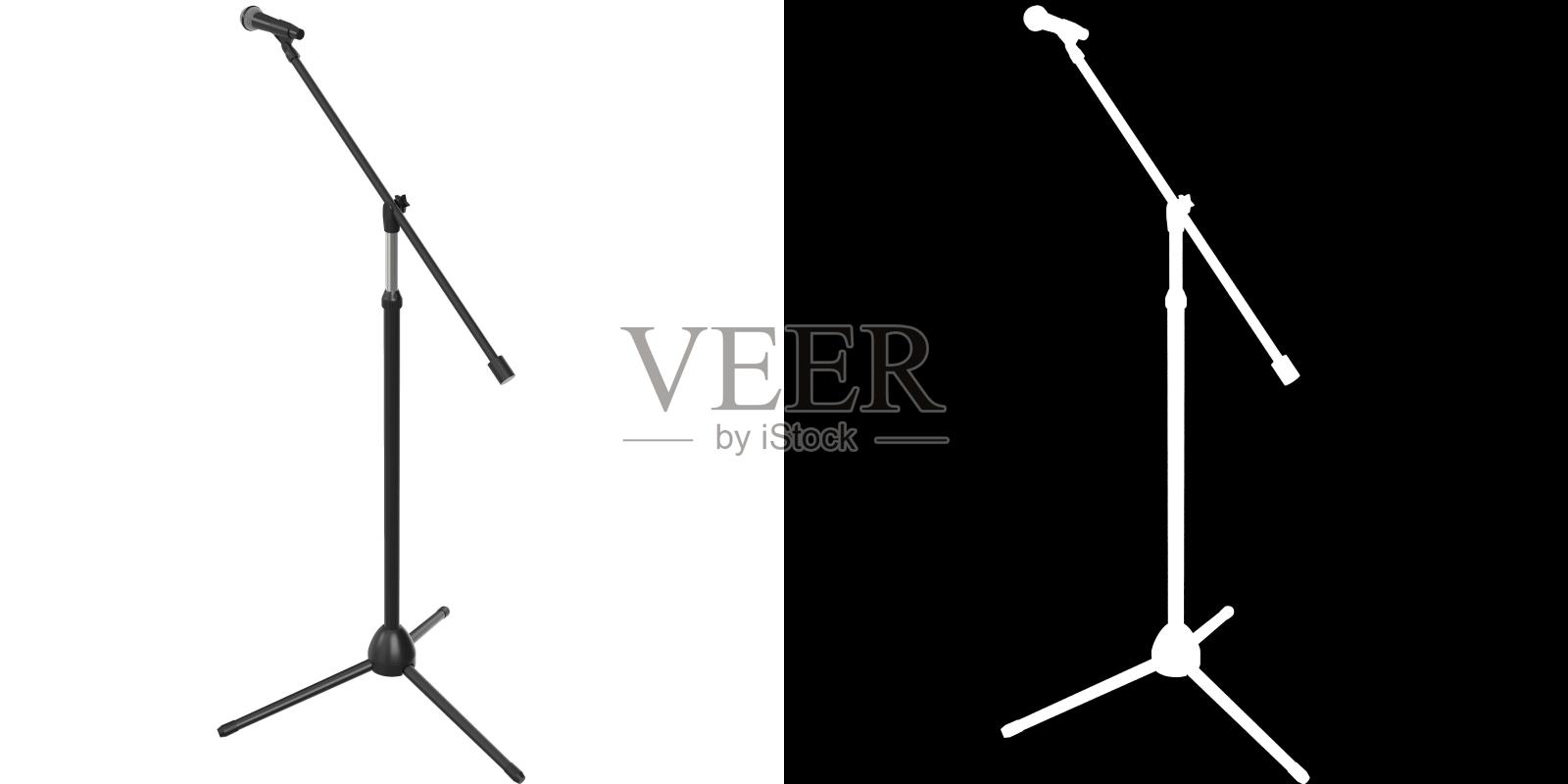 吊杆架麦克风照片摄影图片