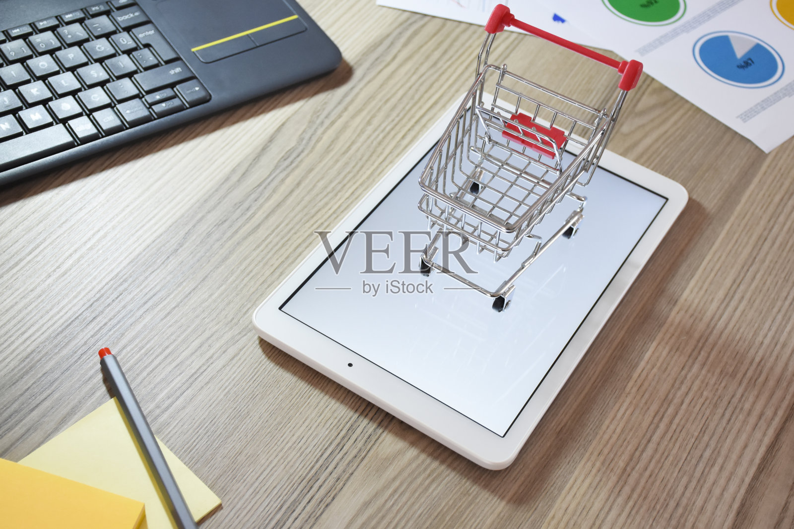 电子商务商务，网上购物概念照片摄影图片