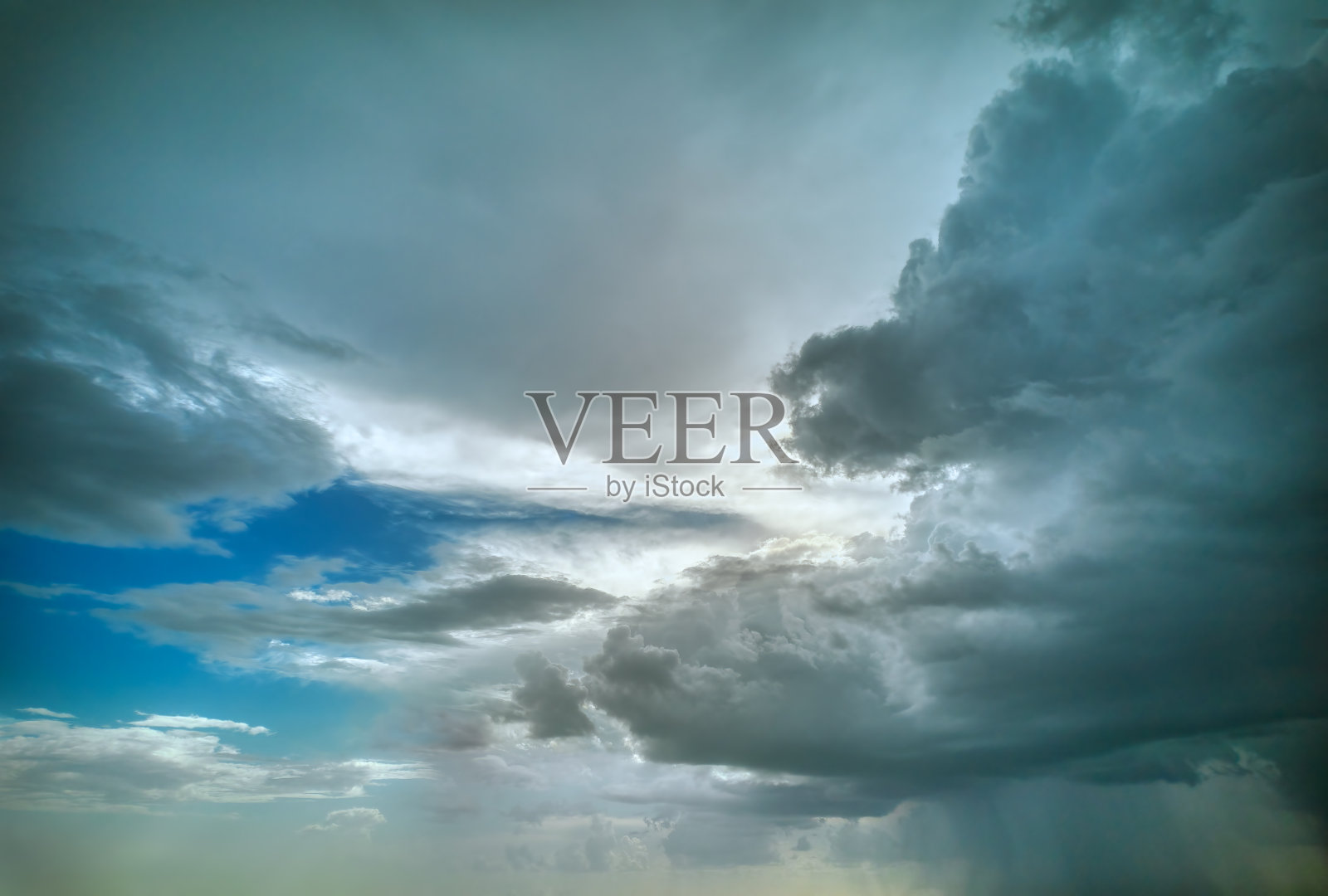 史诗般的佛罗里达热带天空照片摄影图片