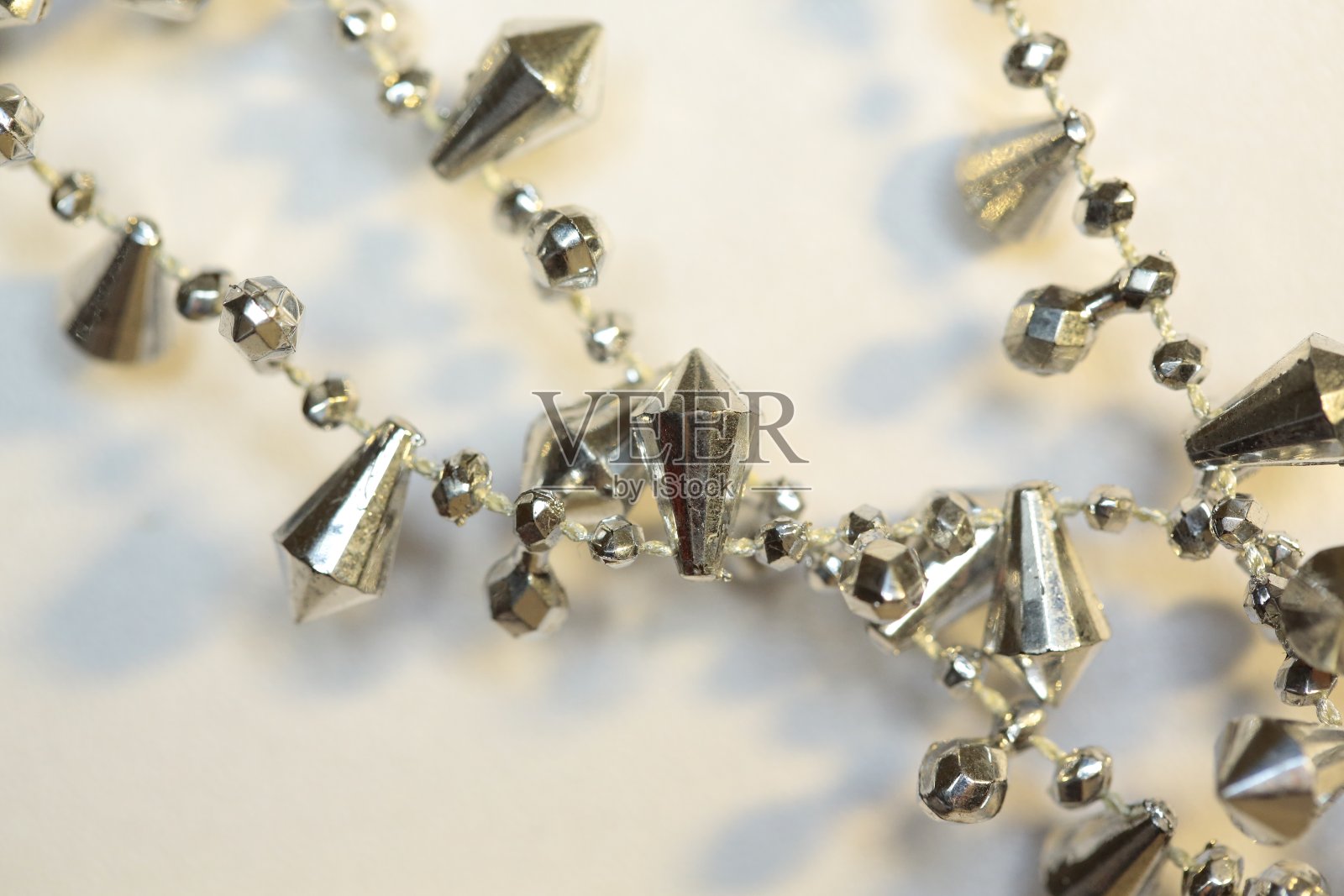 钟形珠圣诞装饰照片摄影图片