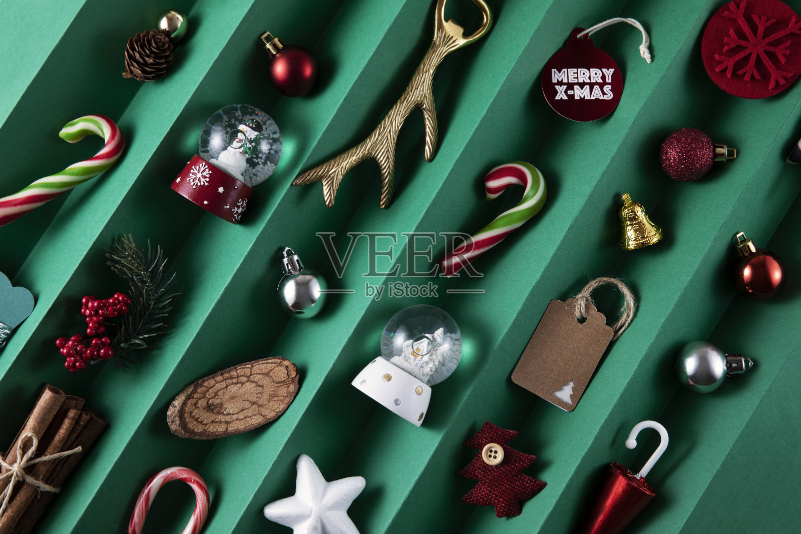 圣诞装饰背景照片摄影图片