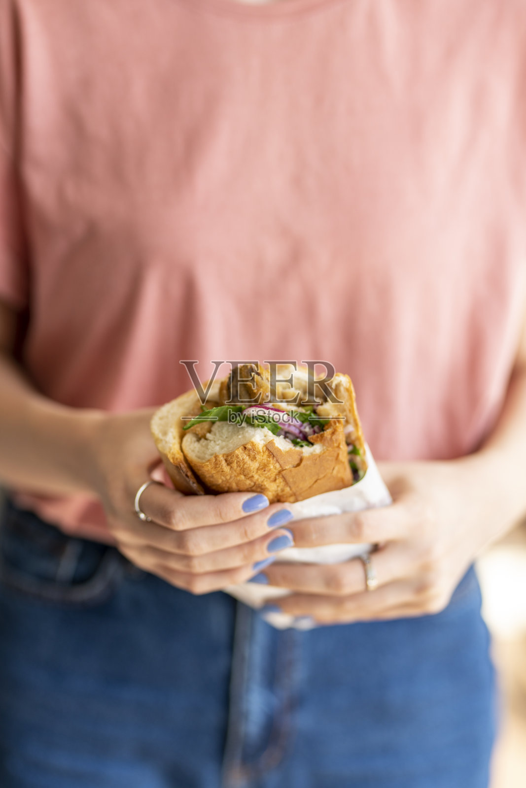 鱼和面包照片摄影图片