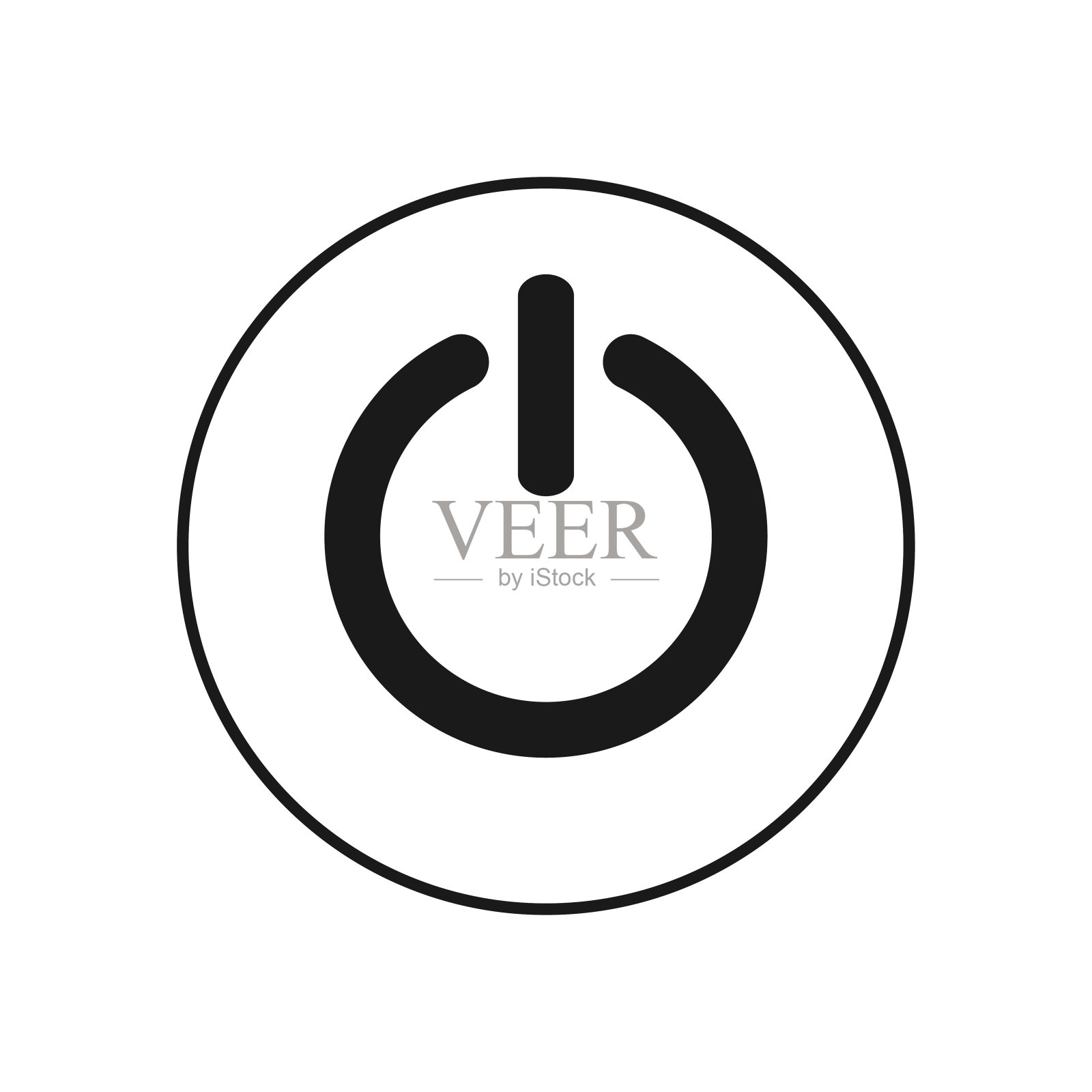 开关图标。网页设计。矢量插图。图标素材