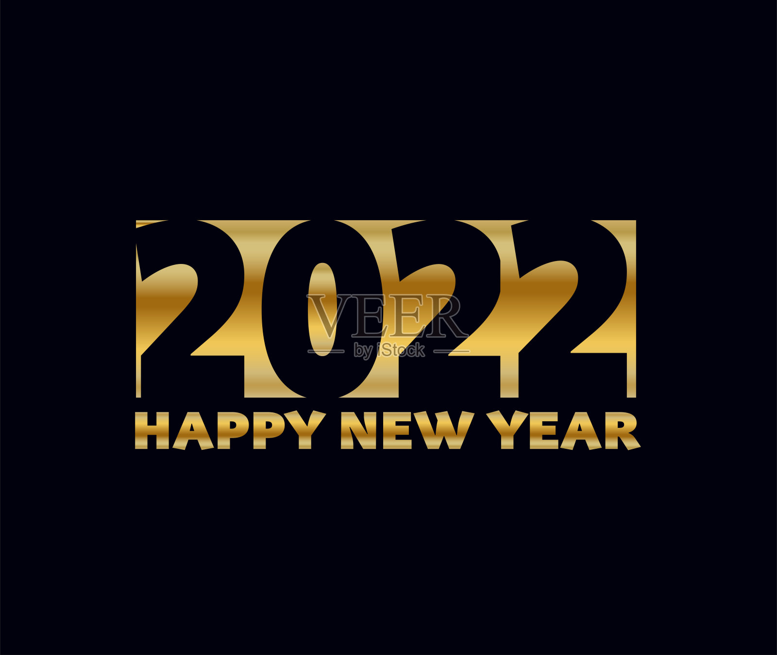 2022年新年快乐标志设计。新年快乐2022文字设计。2022年商业日记封面，带着愿望。宣传册设计模板、卡片、横幅。矢量插图。插画图片素材