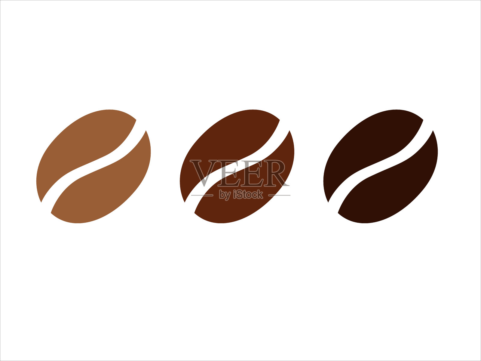 咖啡豆插画图片素材