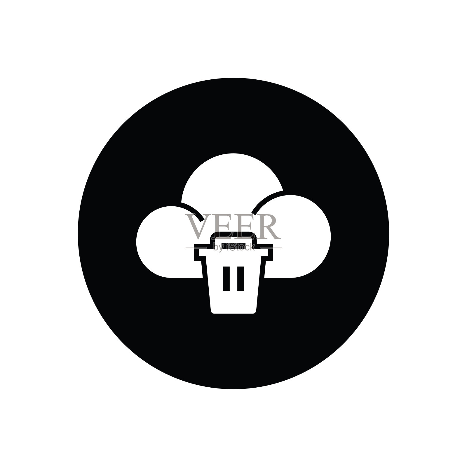 主机删除符号图标插画图片素材