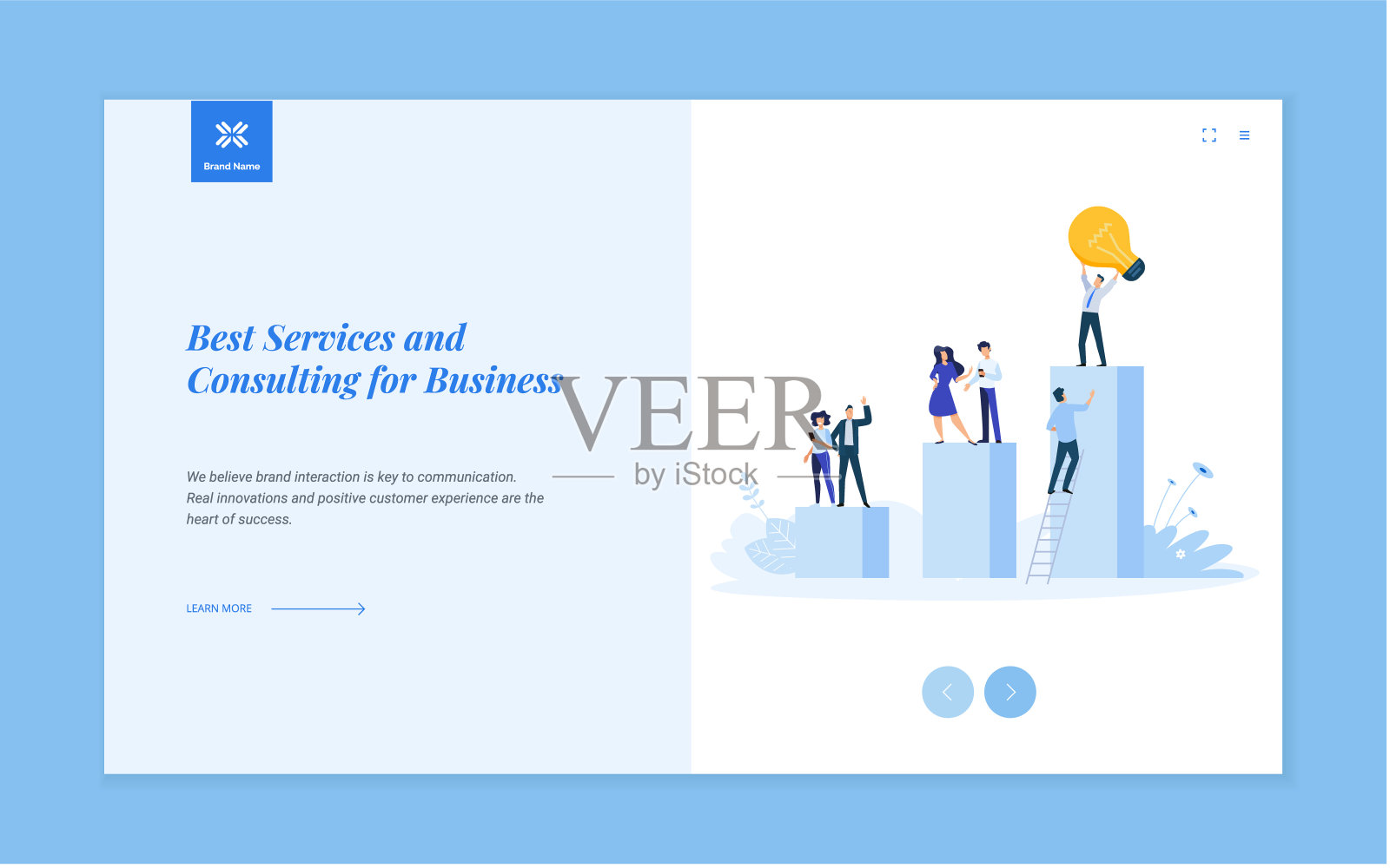 网页设计模板插画图片素材