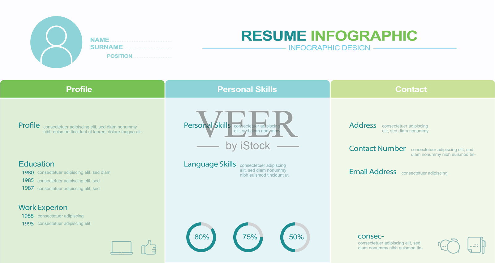 简历模板。专业或设计师工作简历。在最佳企业矢量插图股票插图工作
Résumé，模板，计划-文件，申请表格插画图片素材