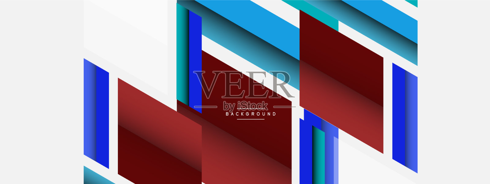 背景抽象重叠色插画图片素材