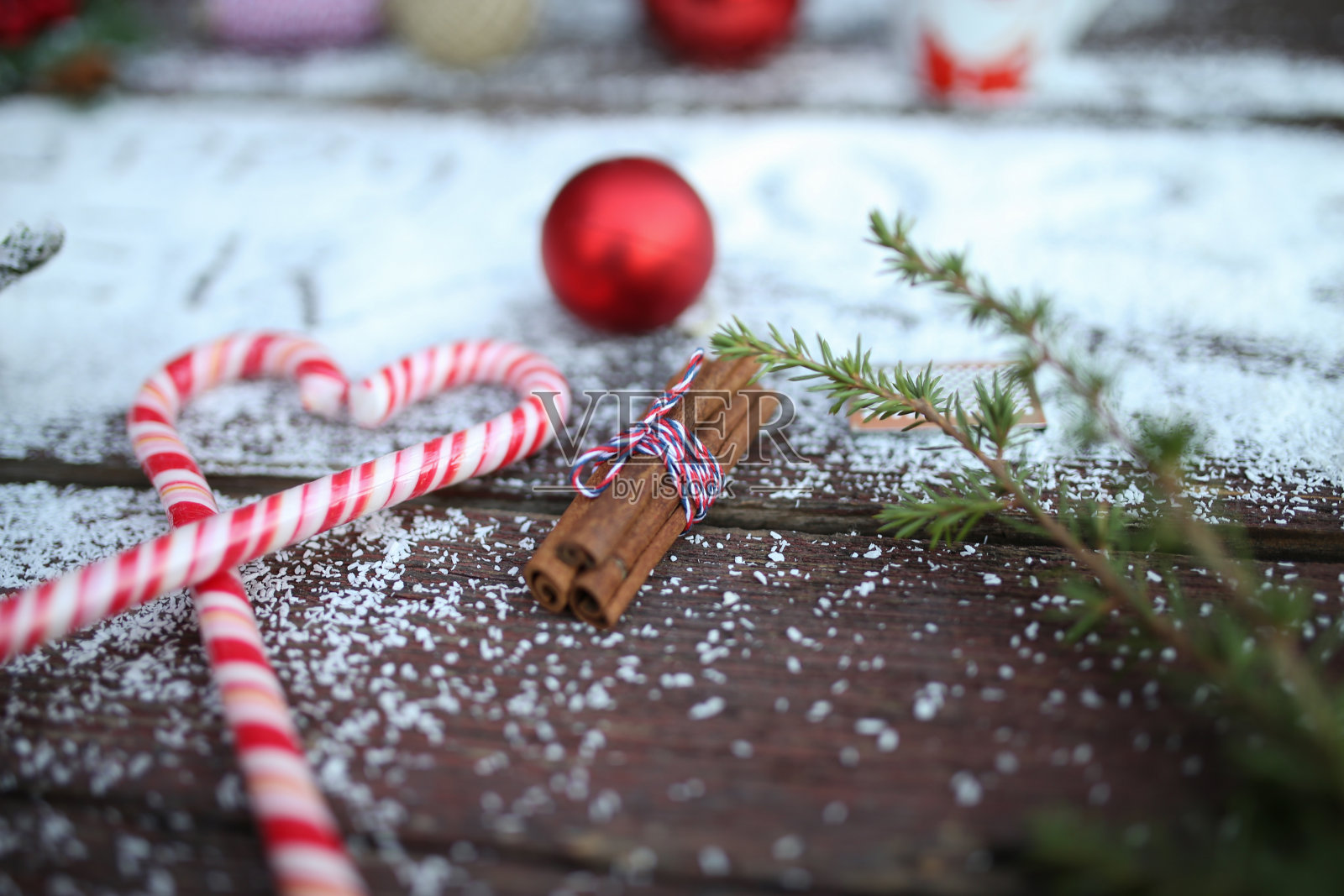 复古圣诞装饰库存照片照片摄影图片