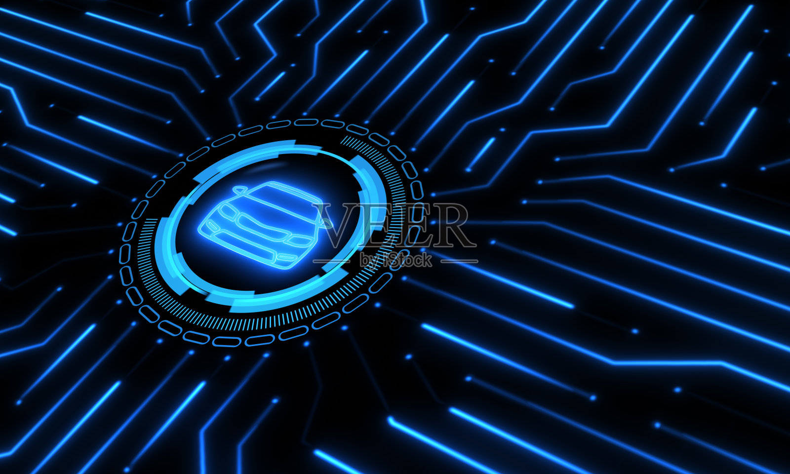 汽车电子控制概念。车辆电子控制装置照片摄影图片