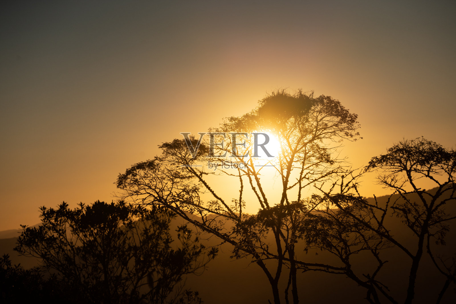 巴西南部的山地景观照片摄影图片