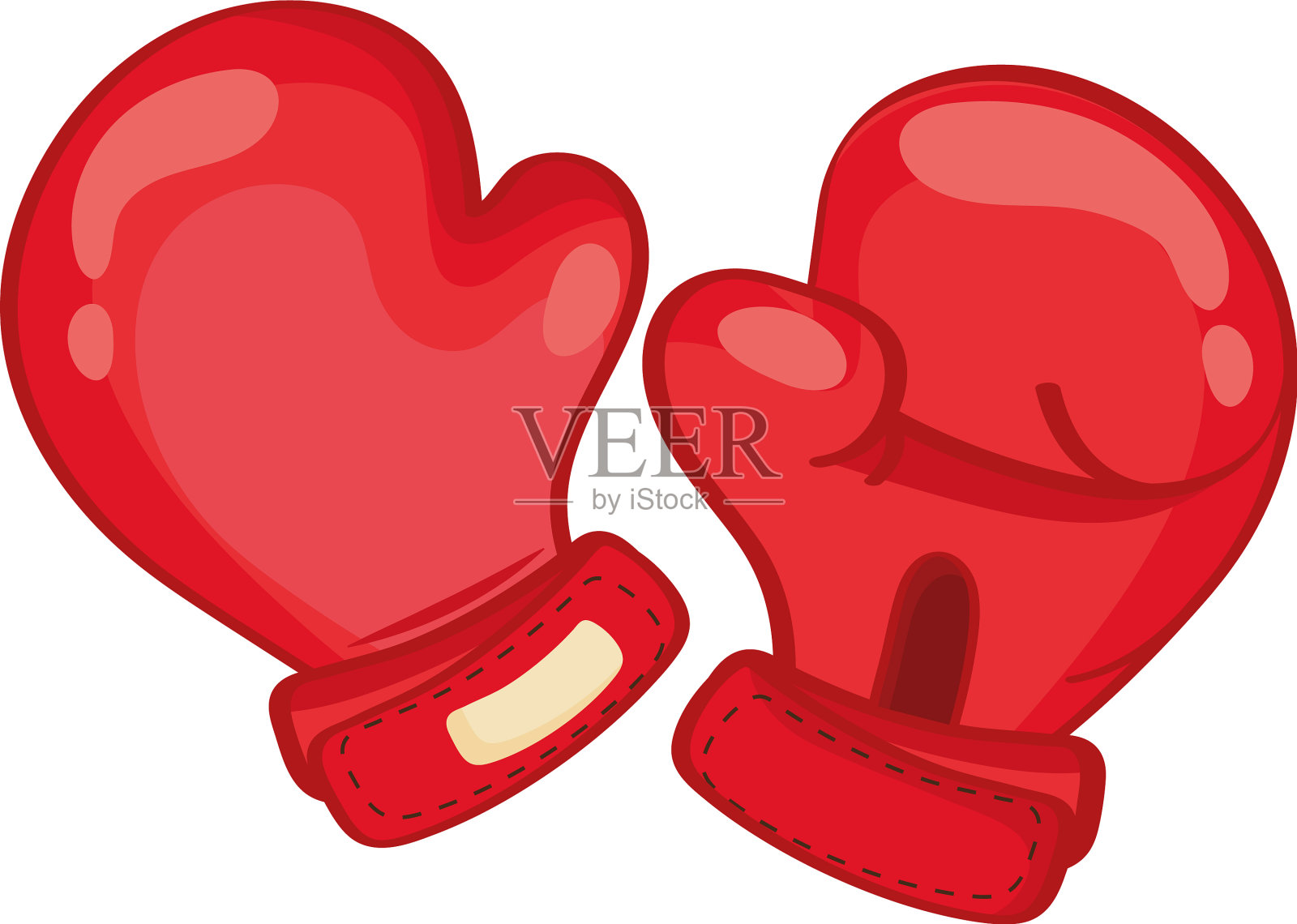 拳击手套设备设计元素图片